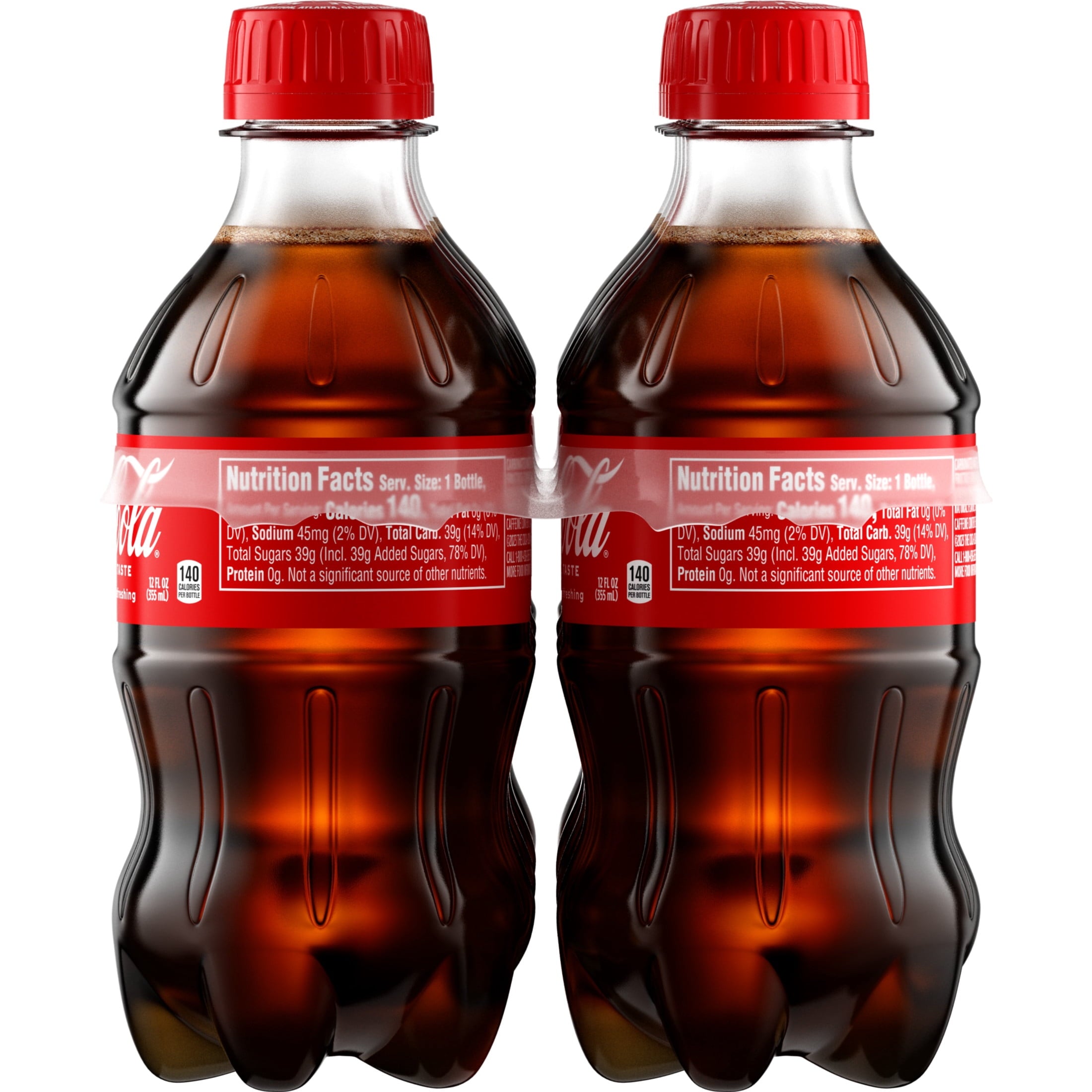 Soda Pop Bottles 12 Fl Oz 8 Pack Coca-Cola