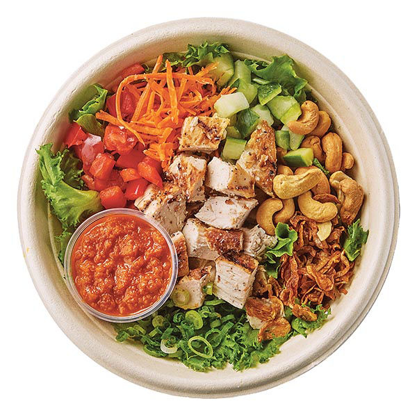 Wegmans Asian Chicken Salad with Greenhouse Grown Lettuce 11 oz