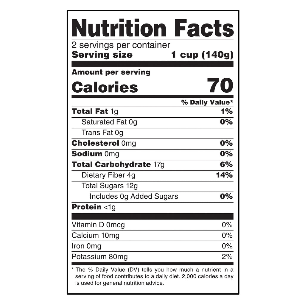 Great Value Organic Blueberries Frozen 10 Oz