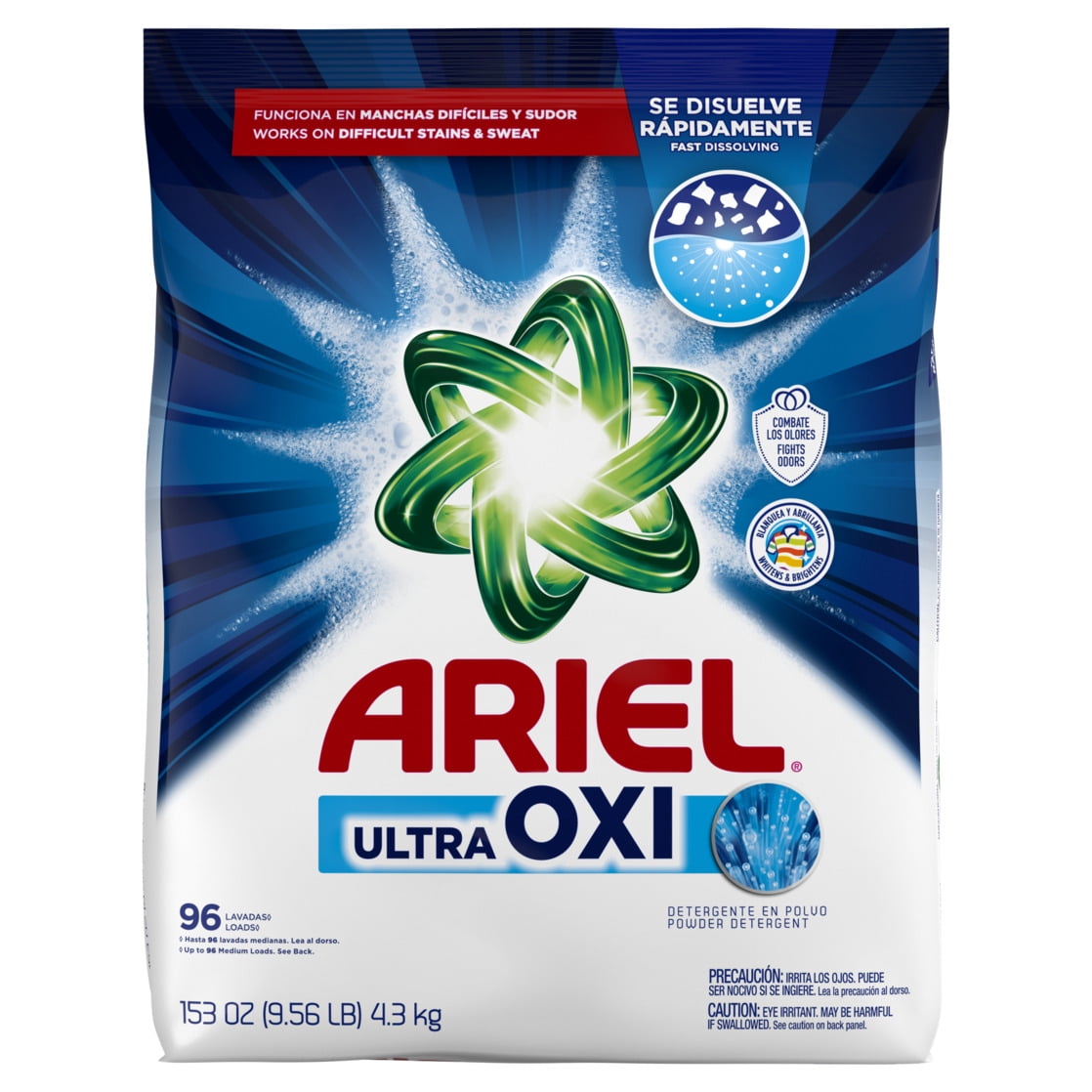 Ariel Ultra Oxi Powder Laundry Detergent Original Scent 153 oz 96 Loads