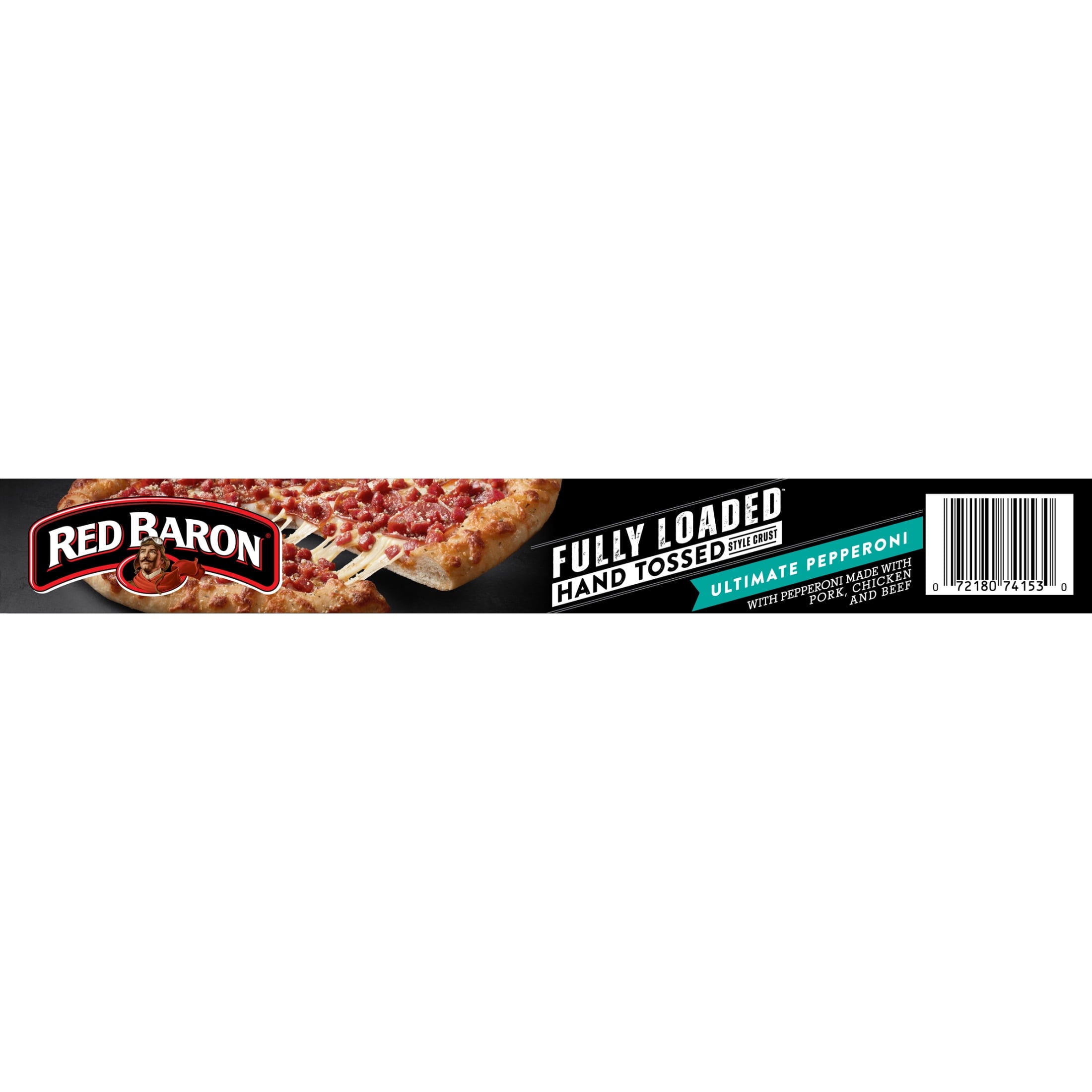 Red Baron Fully Loaded Hand Tossed Pepperoni Frozen Pizza 28.75 Oz