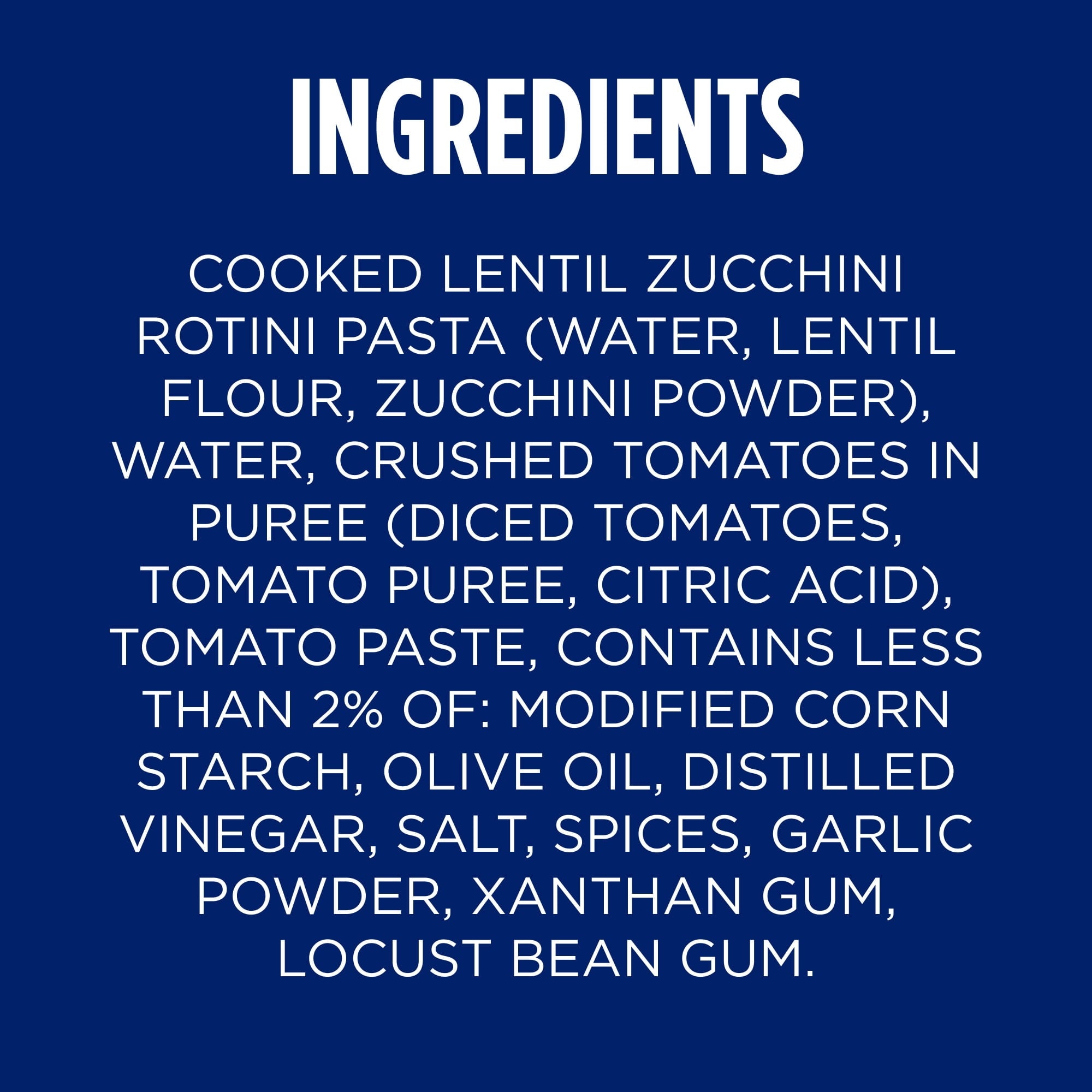 Birds Eye Protein Veggie Pasta With Marinara Frozen Side 10 Oz