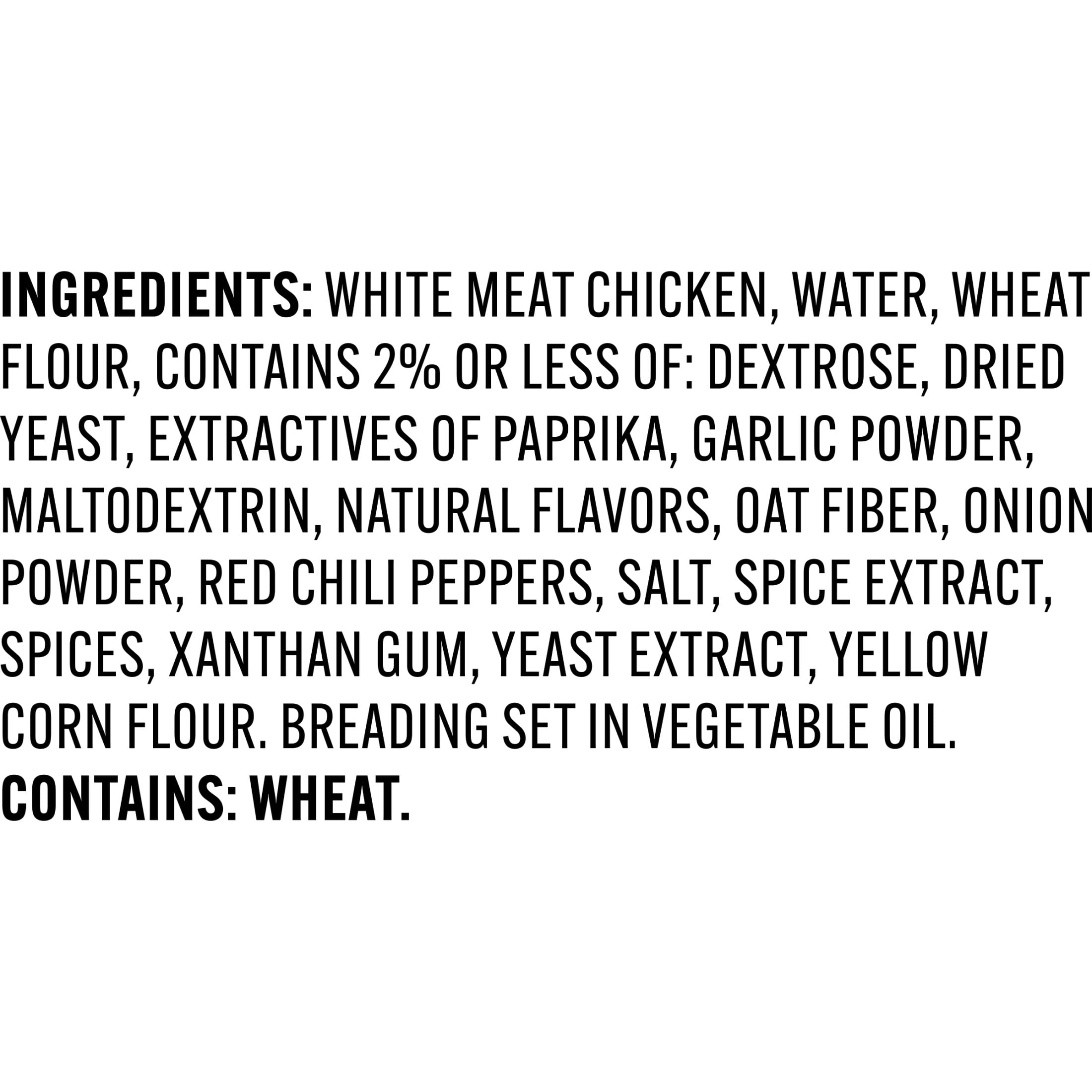 Tyson White Meat Spicy Breaded Chicken Patties 23 Oz Frozen