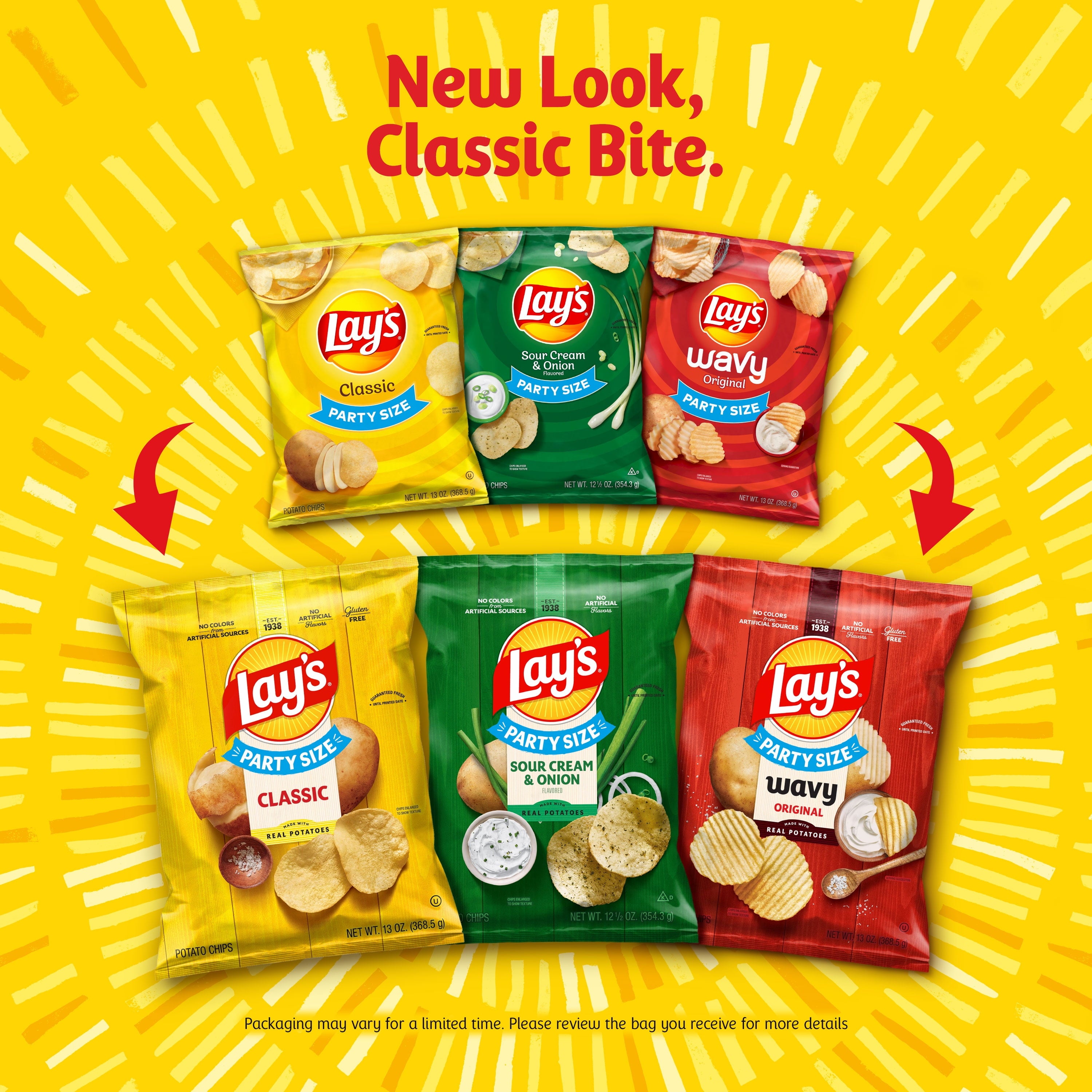 Classic Potato Chips 13 Oz 1 Count Lay's