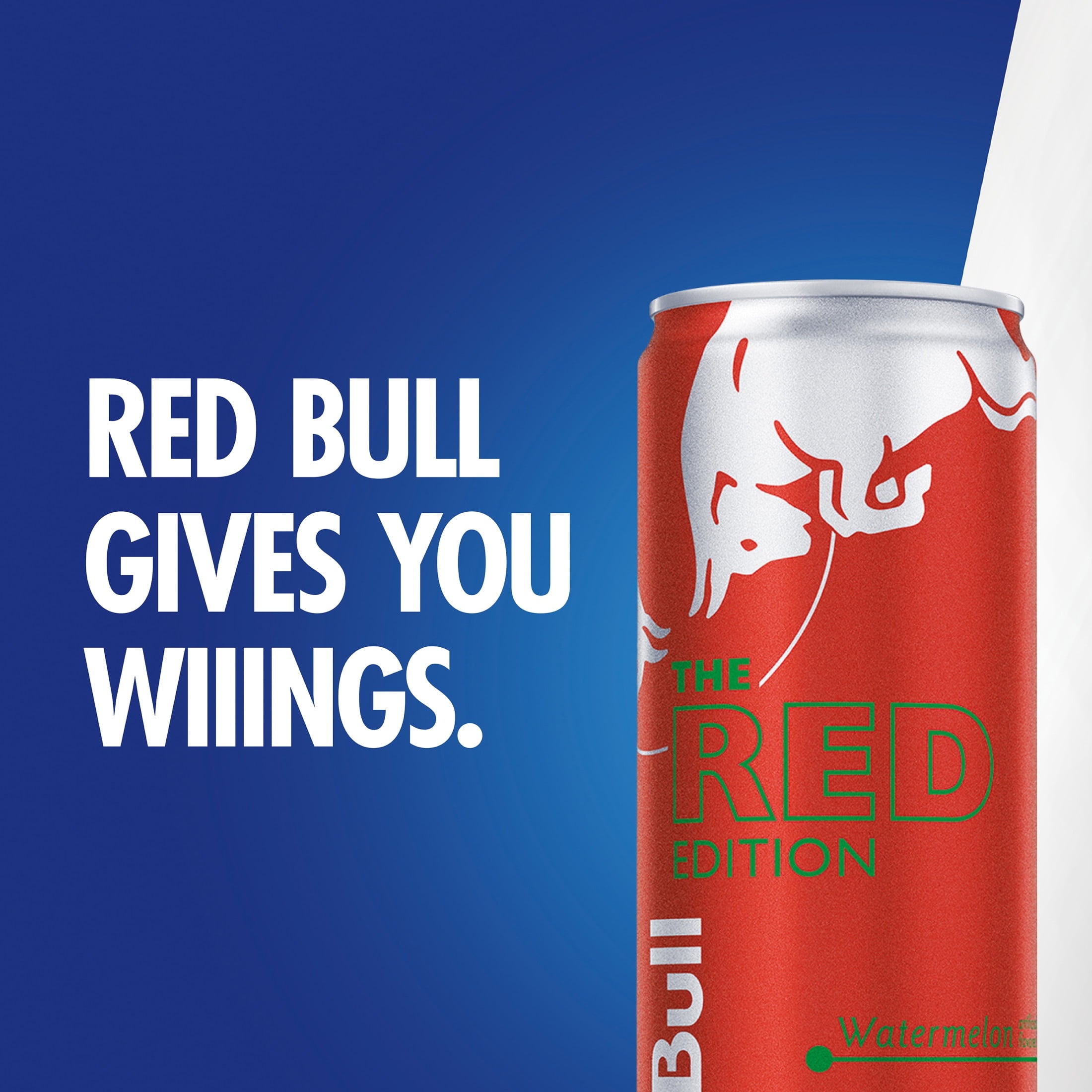 Red Bull Red Edition Watermelon Energy Drink 12 fl oz Single Can