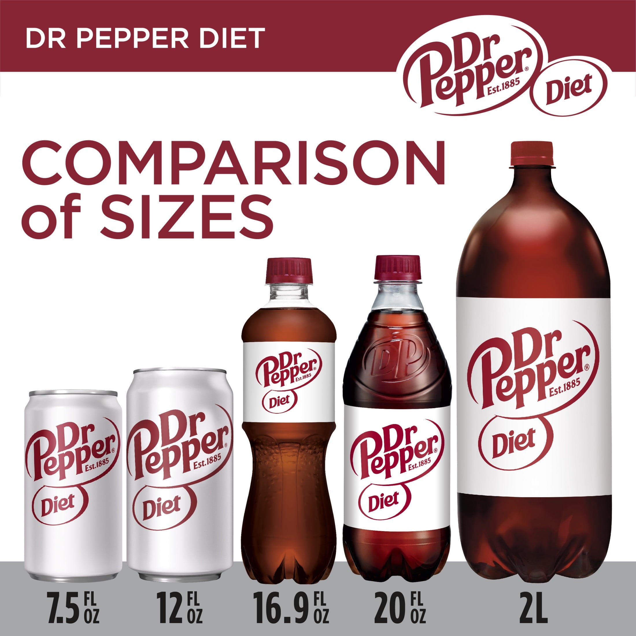 Diet Dr Pepper Soda Pop Cans 12 Fl Oz 24 Pack