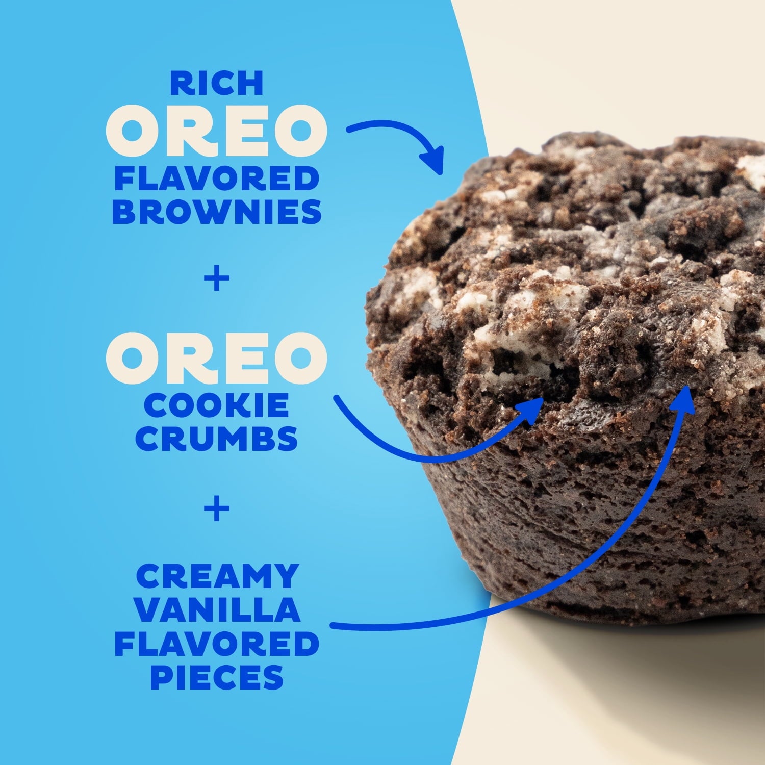 Oreo Brownies Two-Bite 10.5 Oz 10 Count