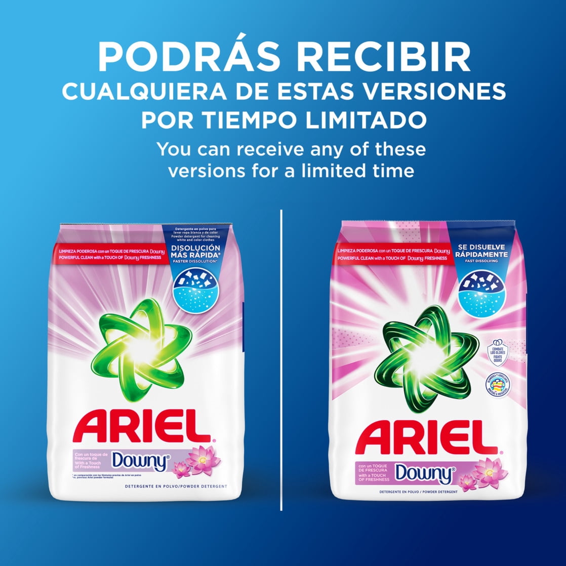 Ariel Powder Laundry Detergent Touch of Downy Freshness 153 oz 96 Loads