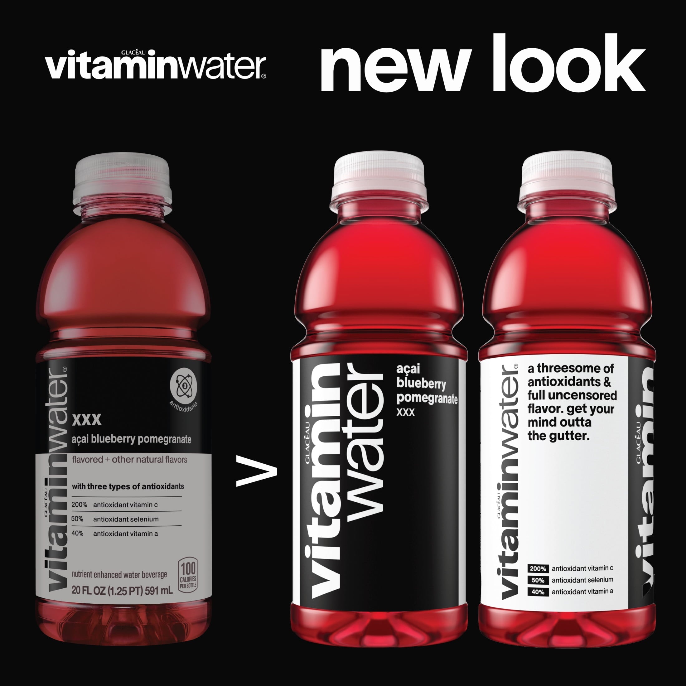 Vitaminwater Focus Kiwi Strawberry Flavored Water Beverage 20 fl oz