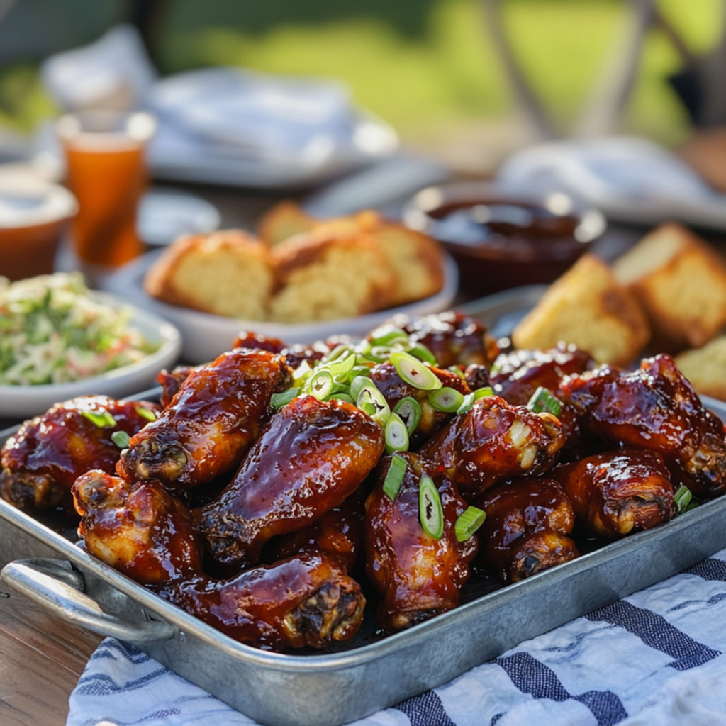 Kinder's Sticky Honey BBQ Frozen Chicken Wings 19 Oz