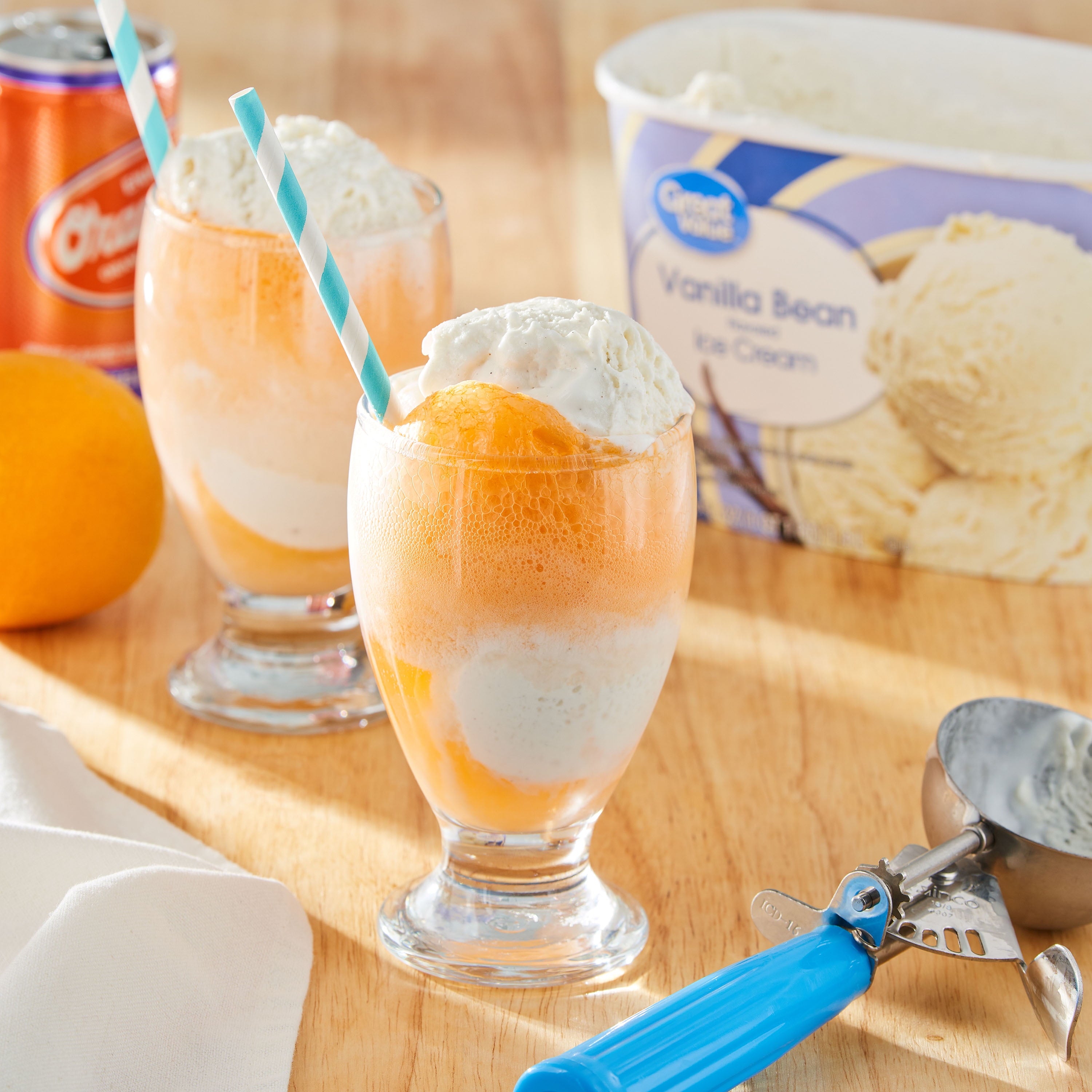 Great Value Vanilla Bean Flavored Ice Cream 48 Fl Oz