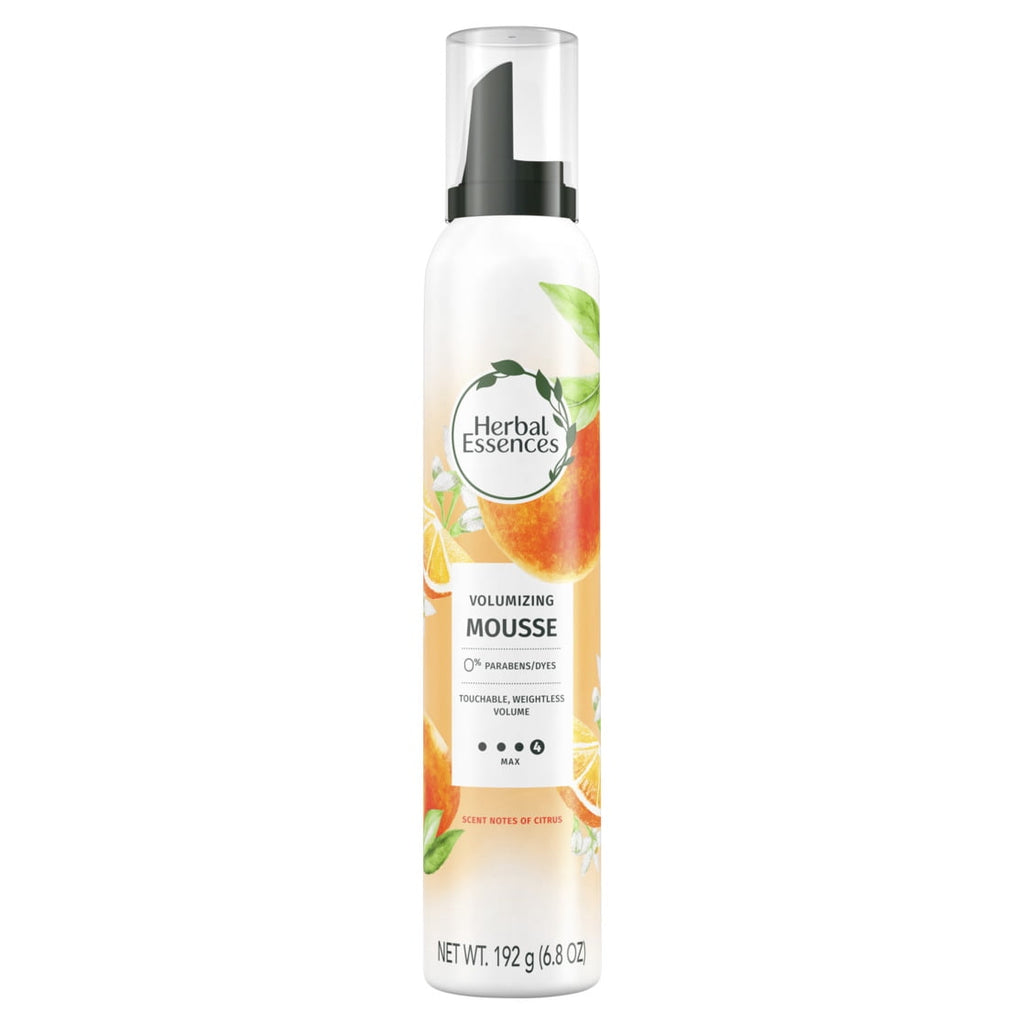Herbal Essences Volumizing Mousse Weightless Volume All Day Hold For Fine Hair 6.8 fl oz