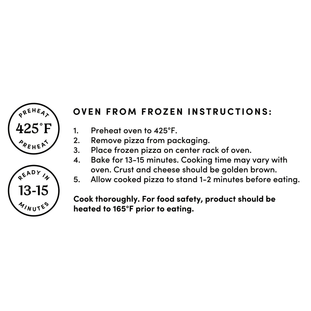 Bettergoods Gluten-Free Cauliflower Thin Crust Margherita Pizza 11.8 Oz Frozen