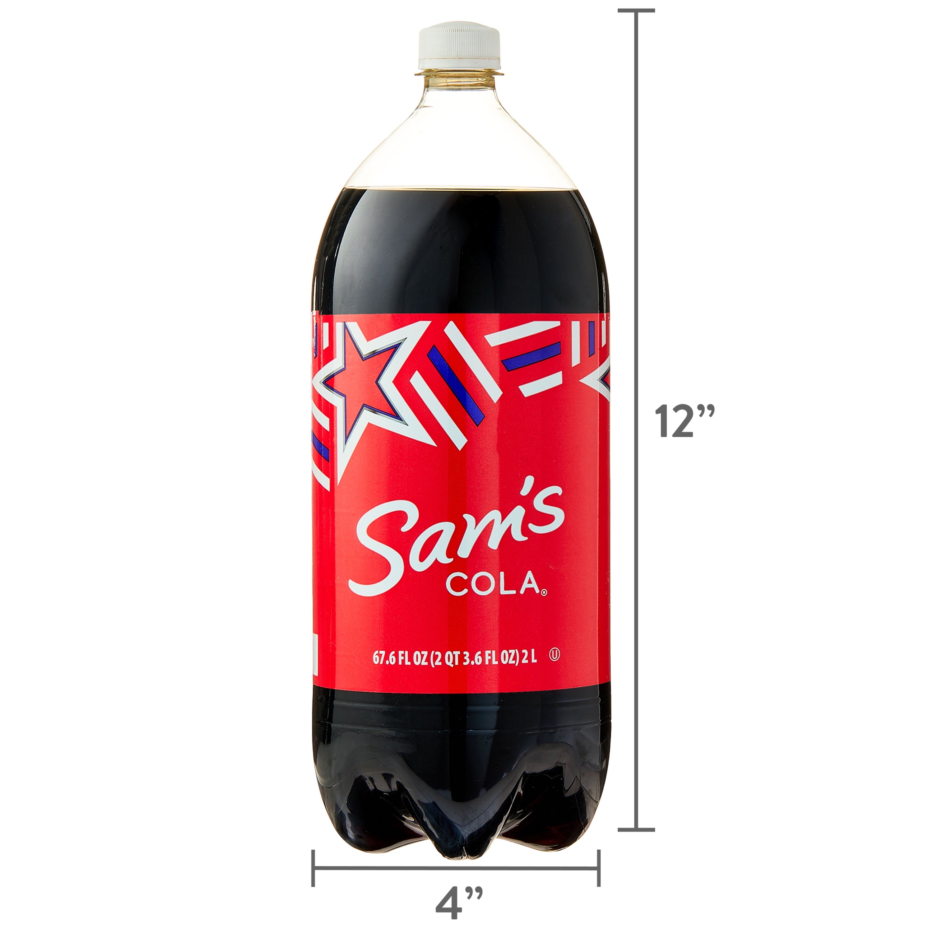 Sam's Choice Cola Soda Pop Bottle 2 L