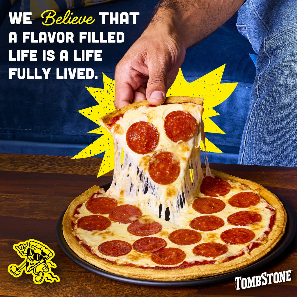 Tombstone Original Thin Crust Pepperoni Pizza Frozen 19.3 Oz