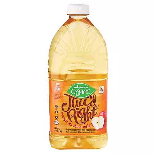 Wegmans Organic Juic'd Right, Honeycrisp Style Apple 64 fl. oz.