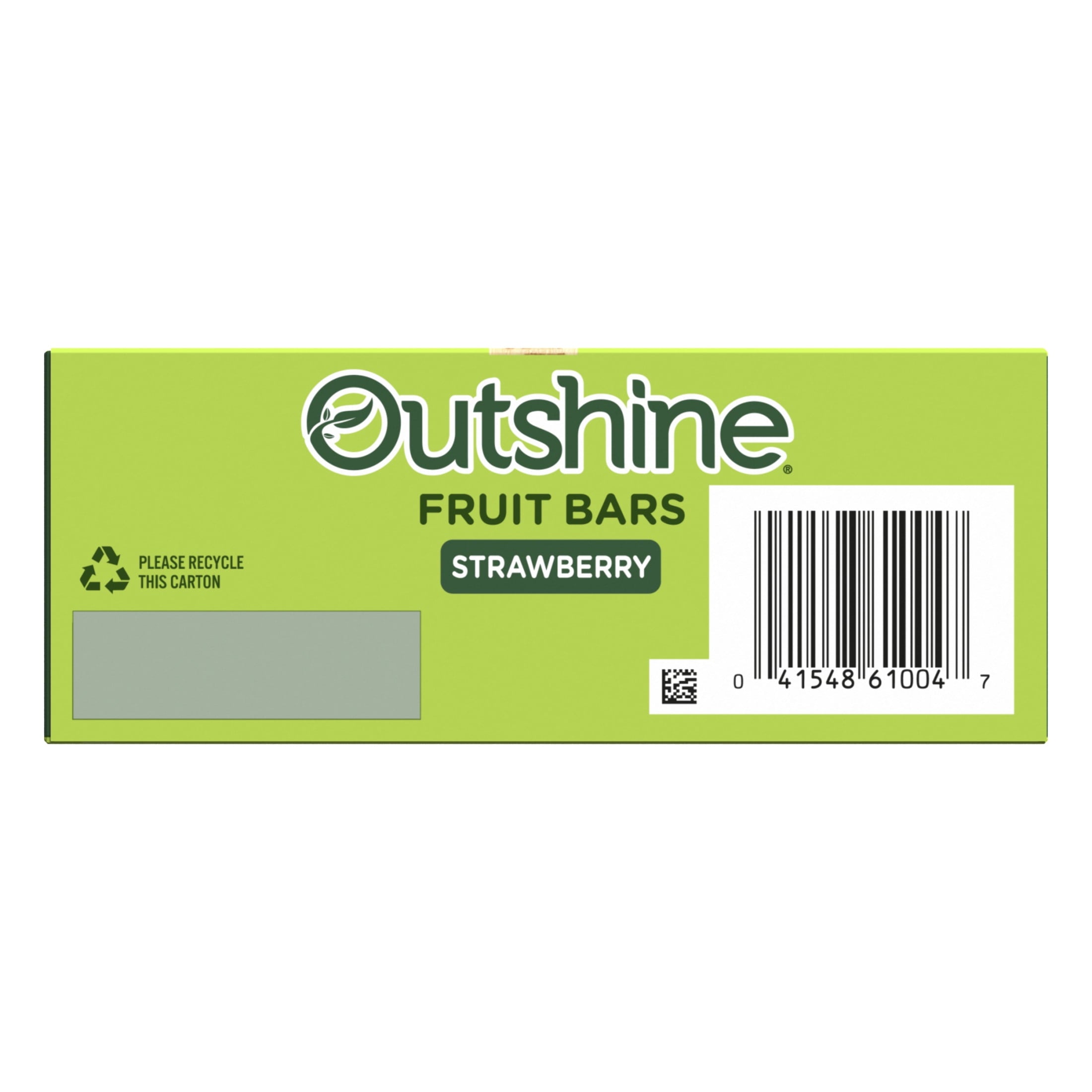 Outshine Strawberry Frozen Fruit Bars 6 Count 14.7 Fl Oz