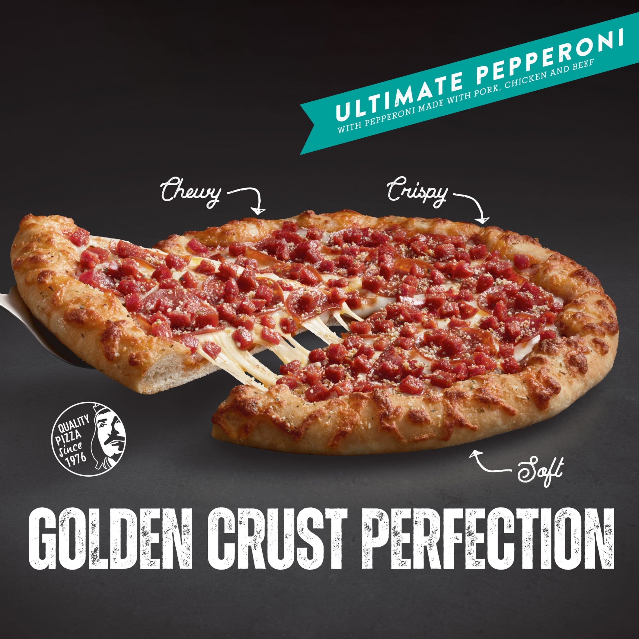 Red Baron Fully Loaded Hand Tossed Pepperoni Frozen Pizza 28.75 Oz