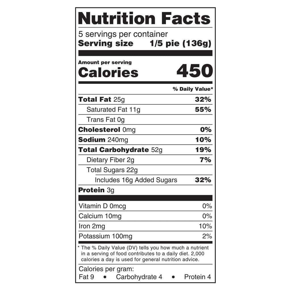 Apple Pie 24 Oz 8 Inch Freshness Guaranteed