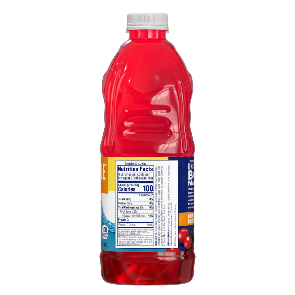 Ocean Spray Cran-Pineapple Cranberry Pineapple Juice Drink 64 fl oz Bottle