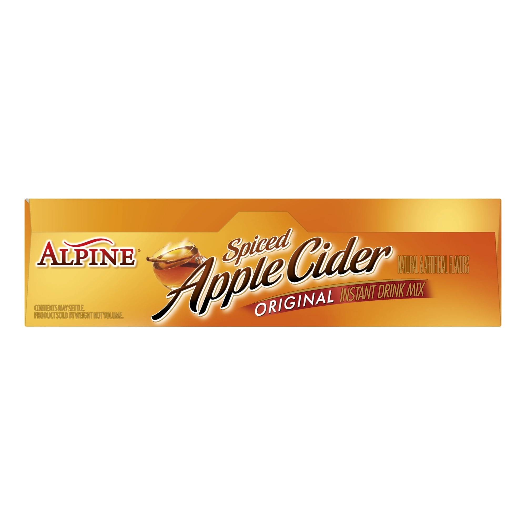 Alpine Spiced Cider Original Powdered Drink Mix Apple 10 Pouches