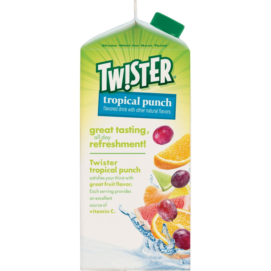 Twister Tropical Punch Flavored Drink 59 fl oz Carton