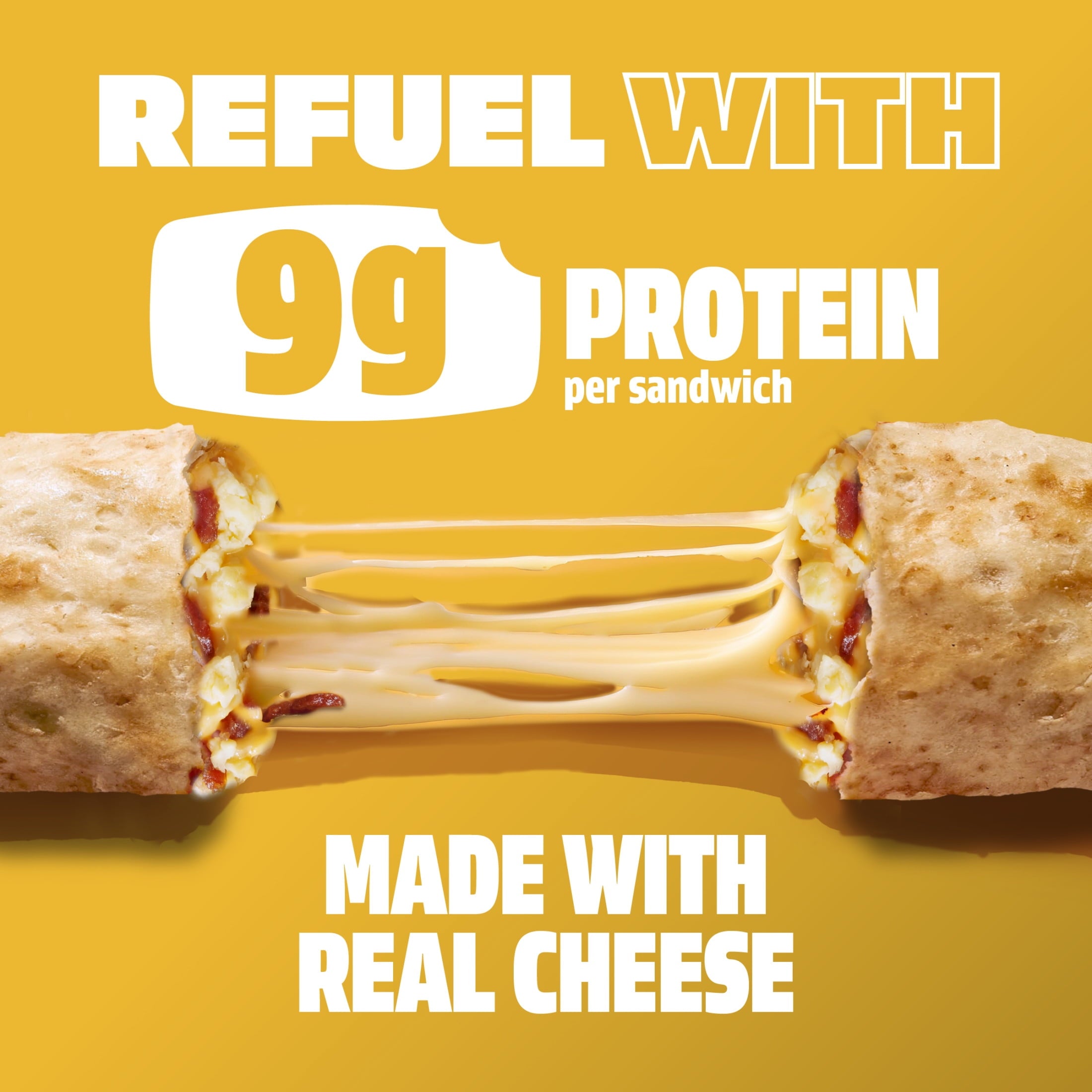 Hot Pockets Bacon Egg and Cheese Croissant Crust Breakfast Sandwich Frozen 17 Oz 4 Count