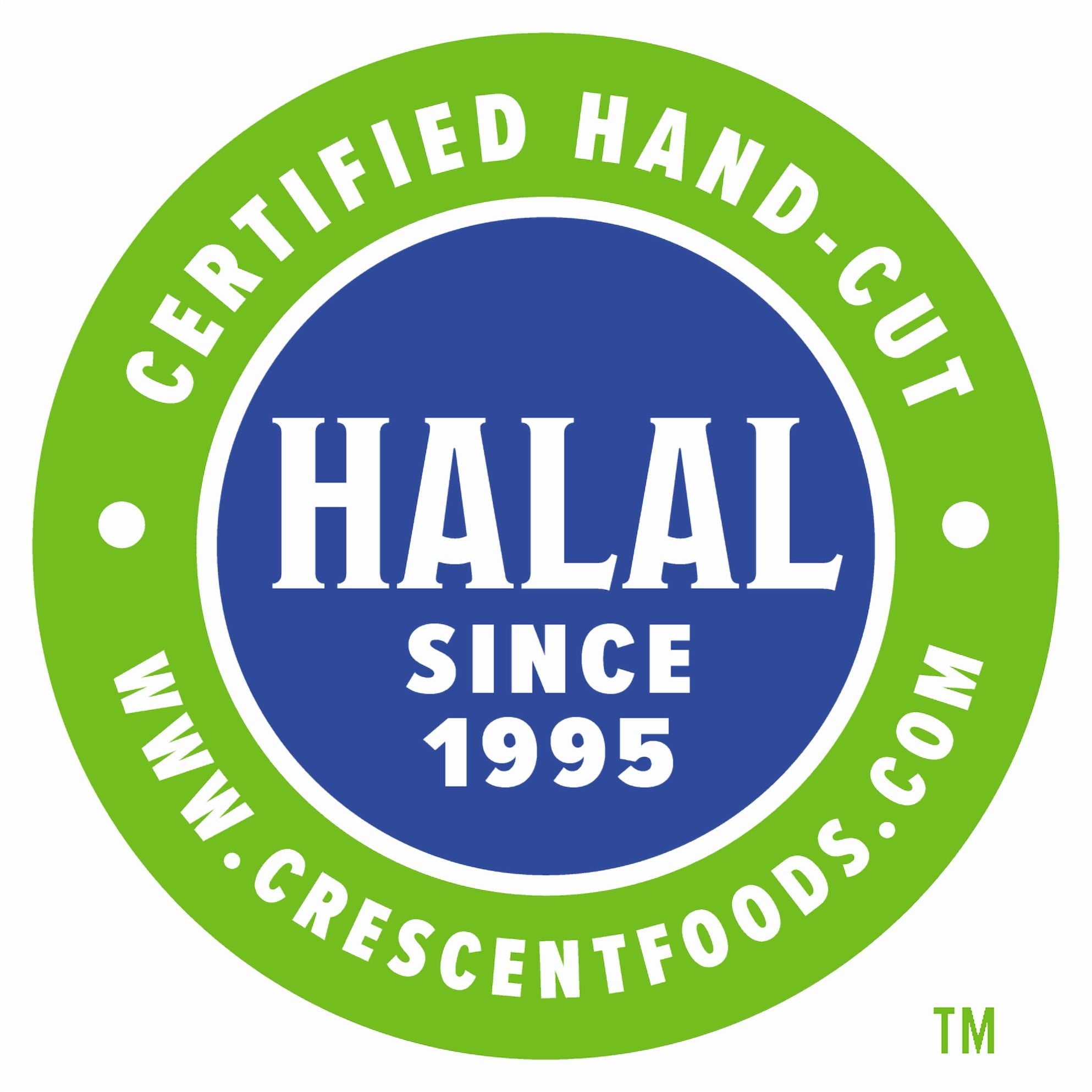 Crescent Foods Halal Boneless Skinless Chicken Breast Fillets Frozen 5 Lb