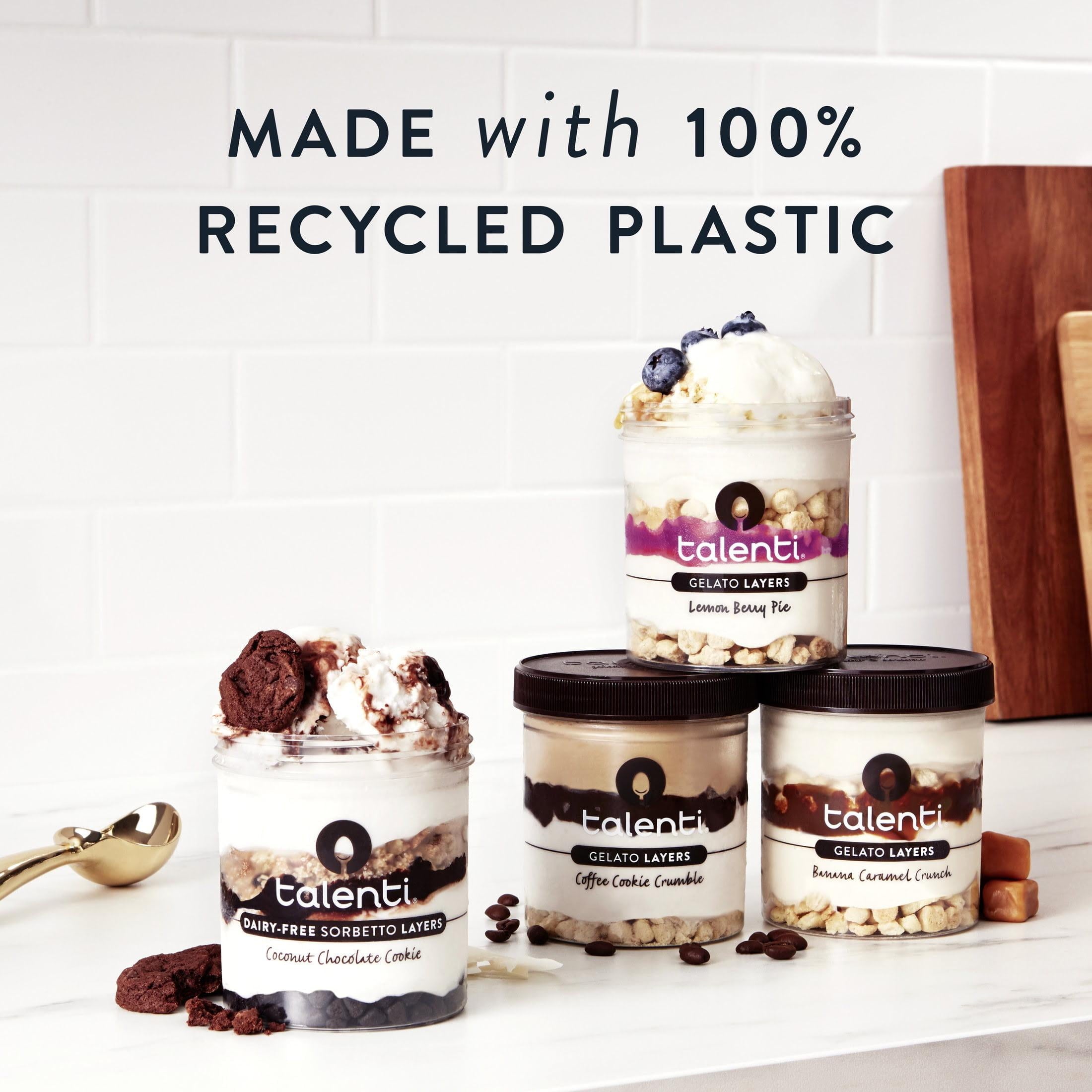 Talenti Gelato Layers Cookies and Cream Frozen Dessert 1 Pint