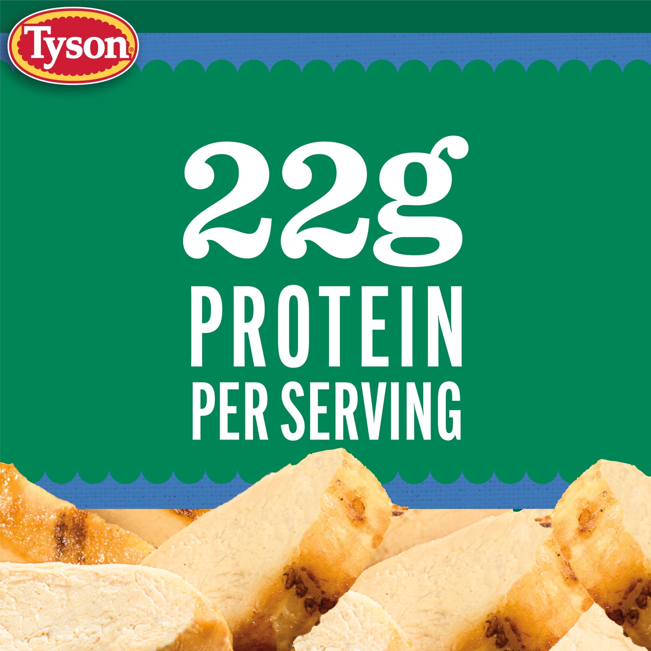 Tyson Grilled Chicken Breast Strips Frozen 22 Oz