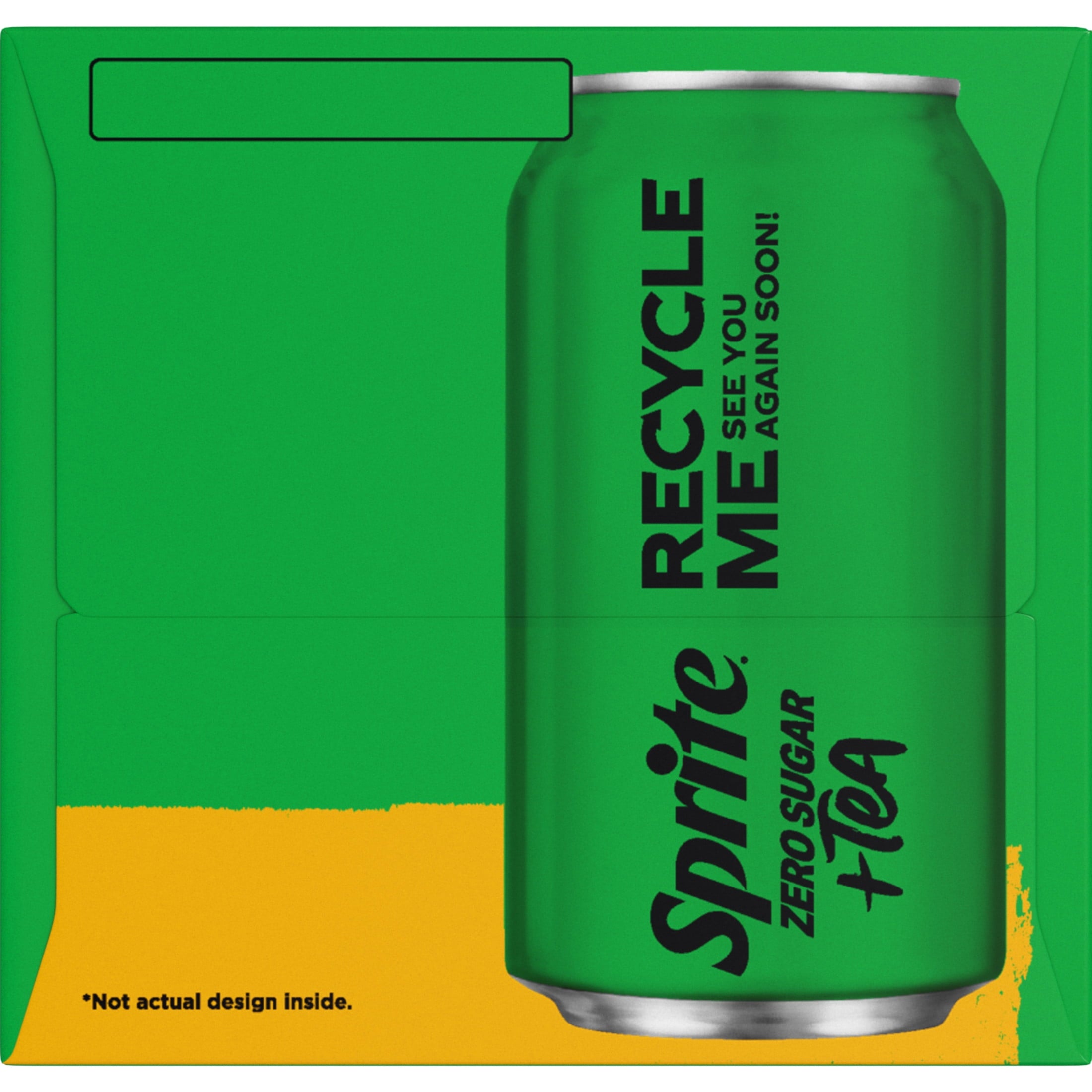 Sprite + Tea Lemon-Lime and Tea Flavored Soda 12 Fl Oz 12 Pack