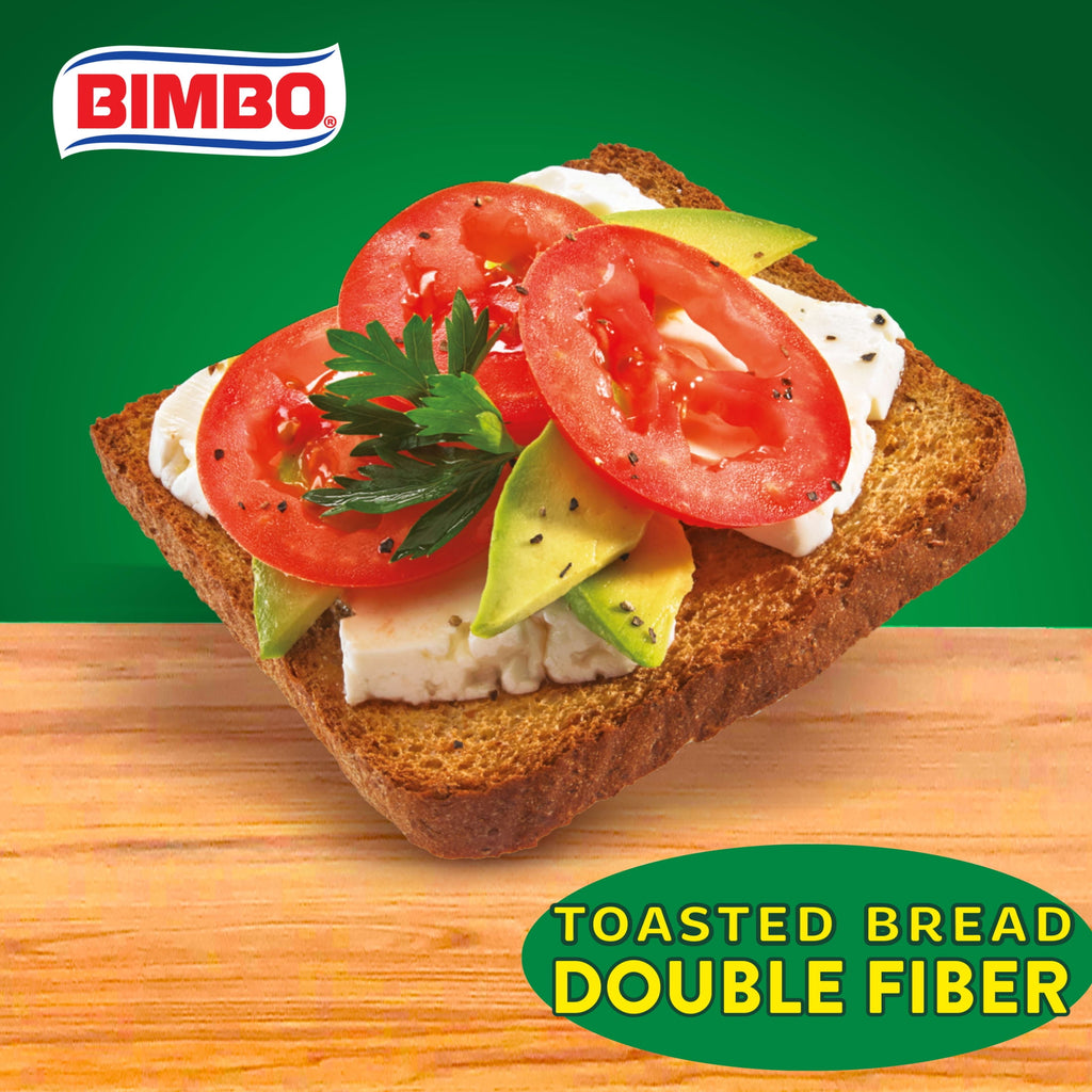Pan Tostado Doble Fibra Toasted Bread 8.82 Oz Bimbo