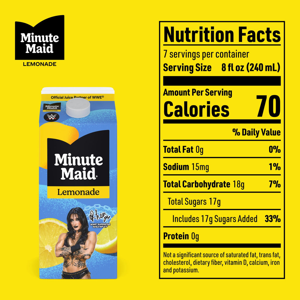 Minute Maid Lemonade Juice Drink 59 fl oz Carton
