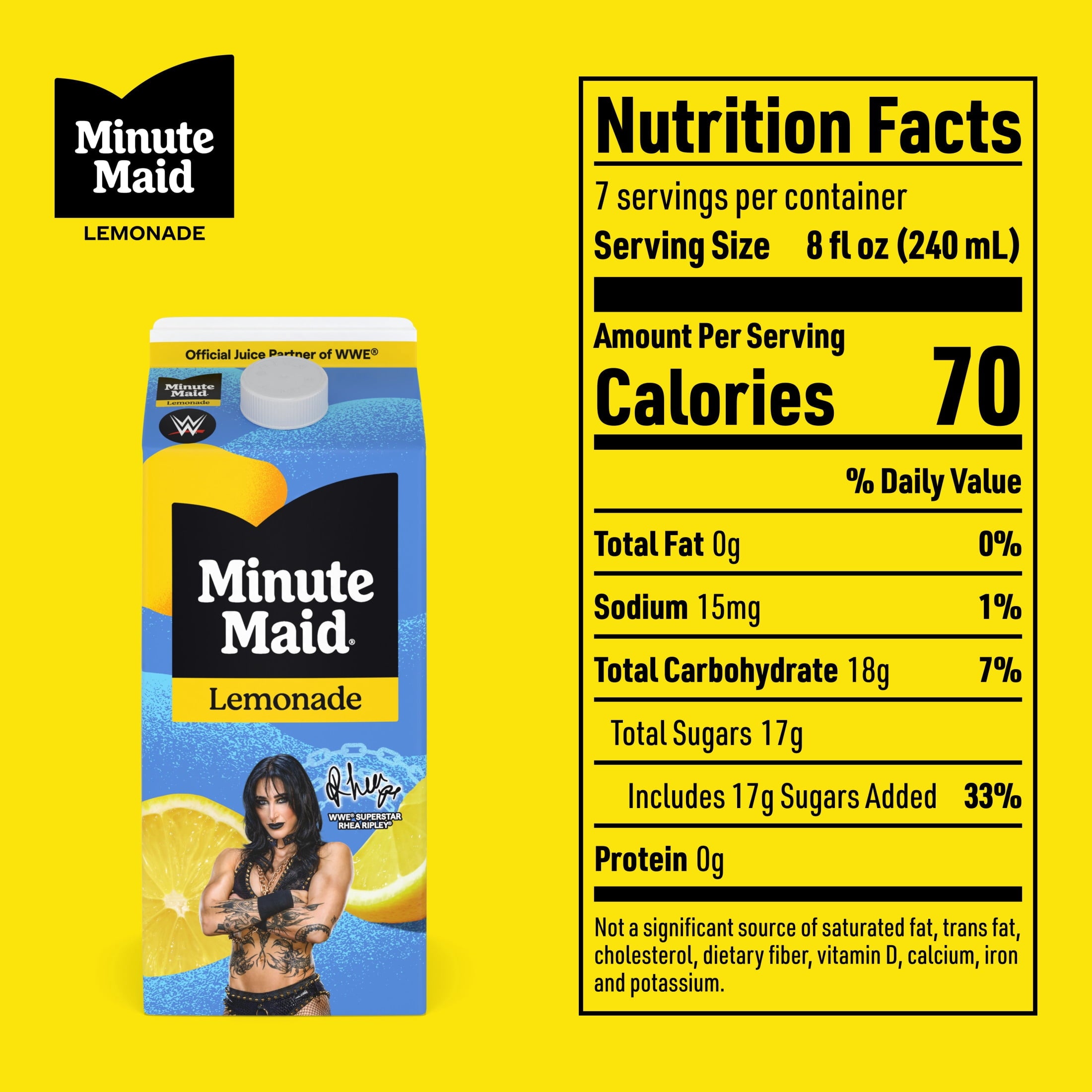 Minute Maid Lemonade Juice Drink 59 fl oz Carton