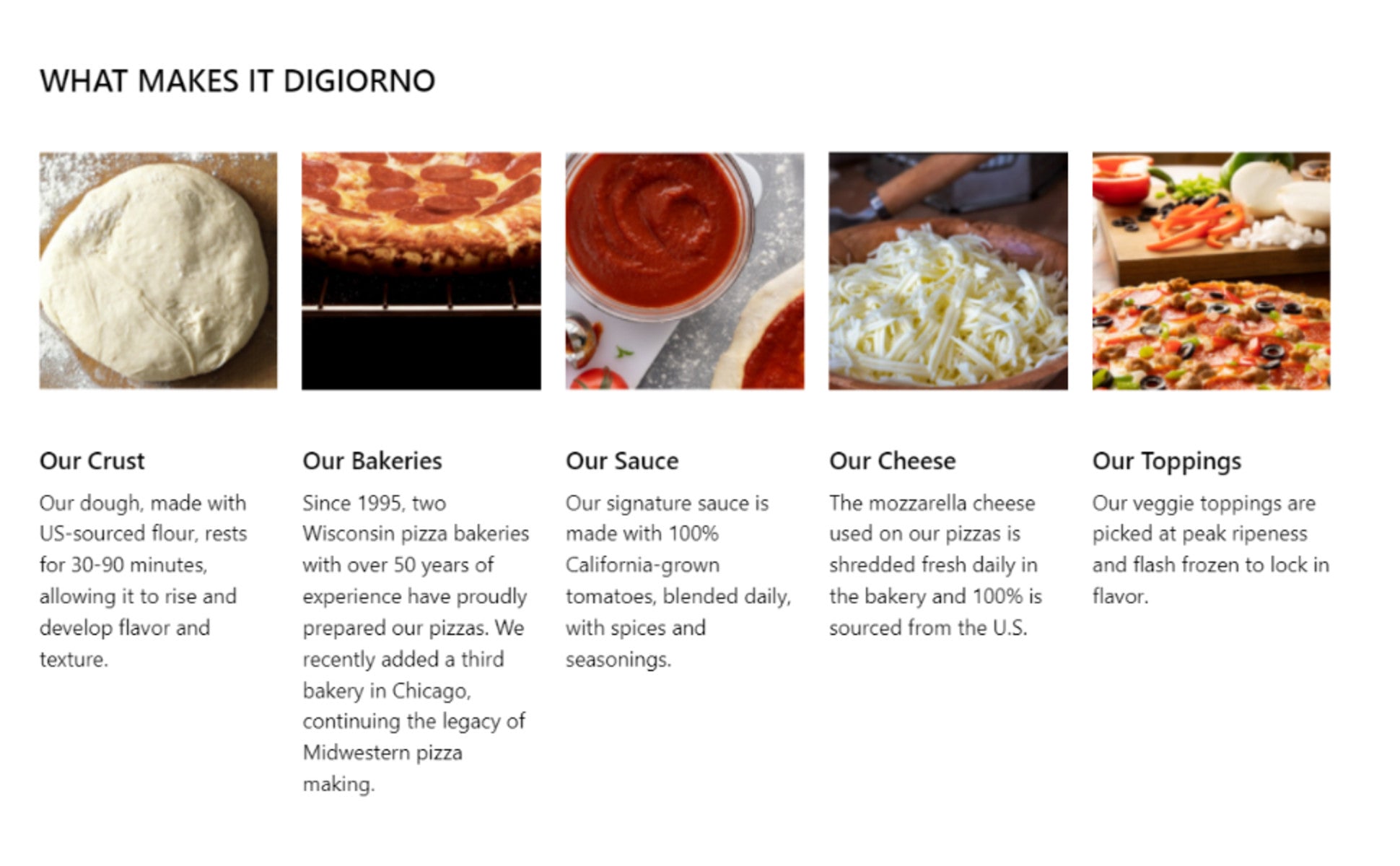 DiGiorno Rising Crust Four Cheese Frozen Pizza 24.6 Oz