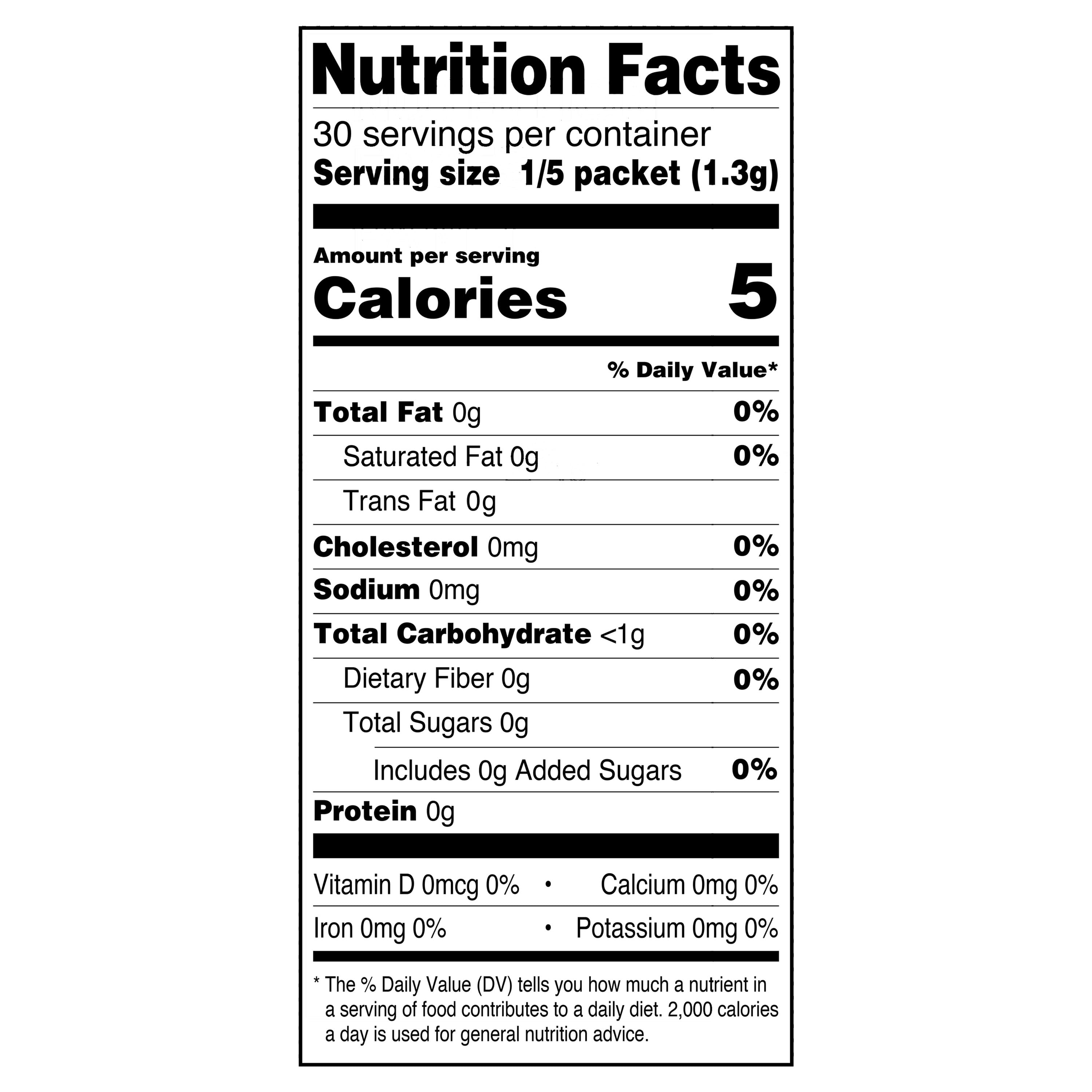 Great Value Sugar-Free Iced Tea with Lemon Naturally Caffeinated Instant Drink Mix 0.23 oz 6 Count