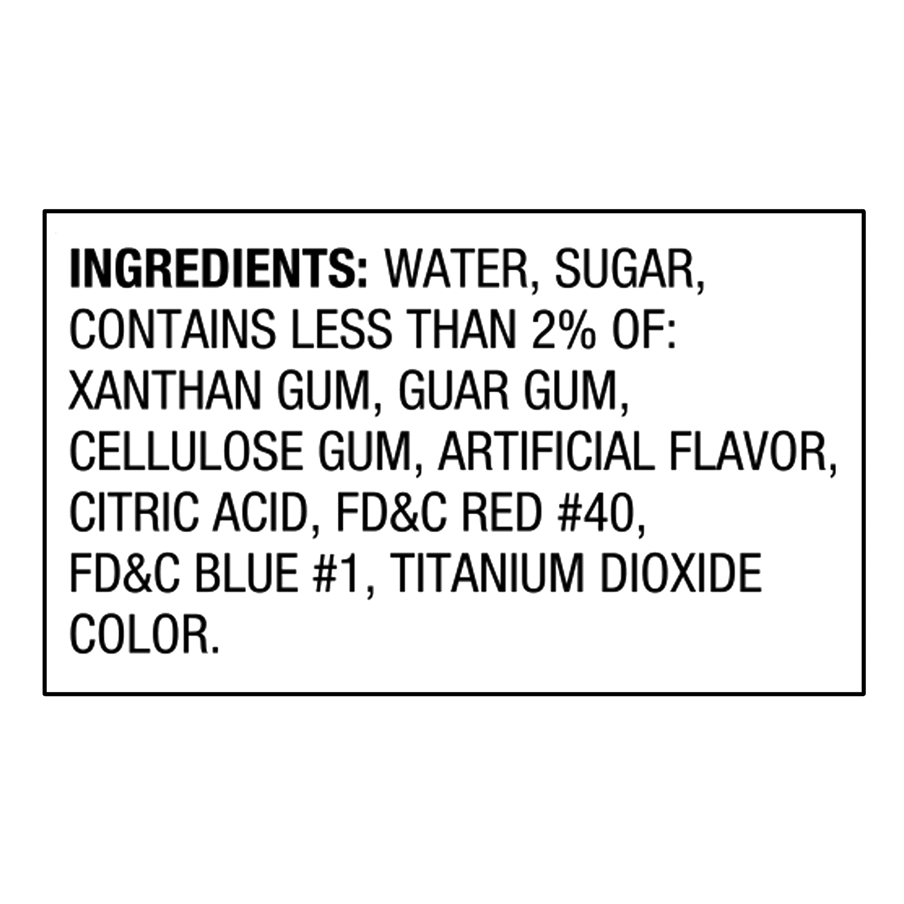 Great Value Freedom Ice Pops Cherry Lime Blue Raspberry 12 Count 19.8 Fl Oz