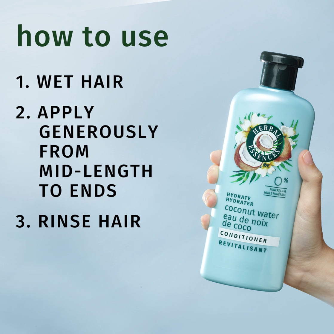 Herbal Essences Classics Hydrate Coconut Water & Jasmine Conditioner 13.5 fl oz