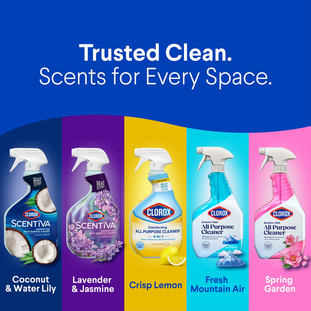 Clorox All Purpose Cleaner Bleach Free Spring Garden 32 fl oz