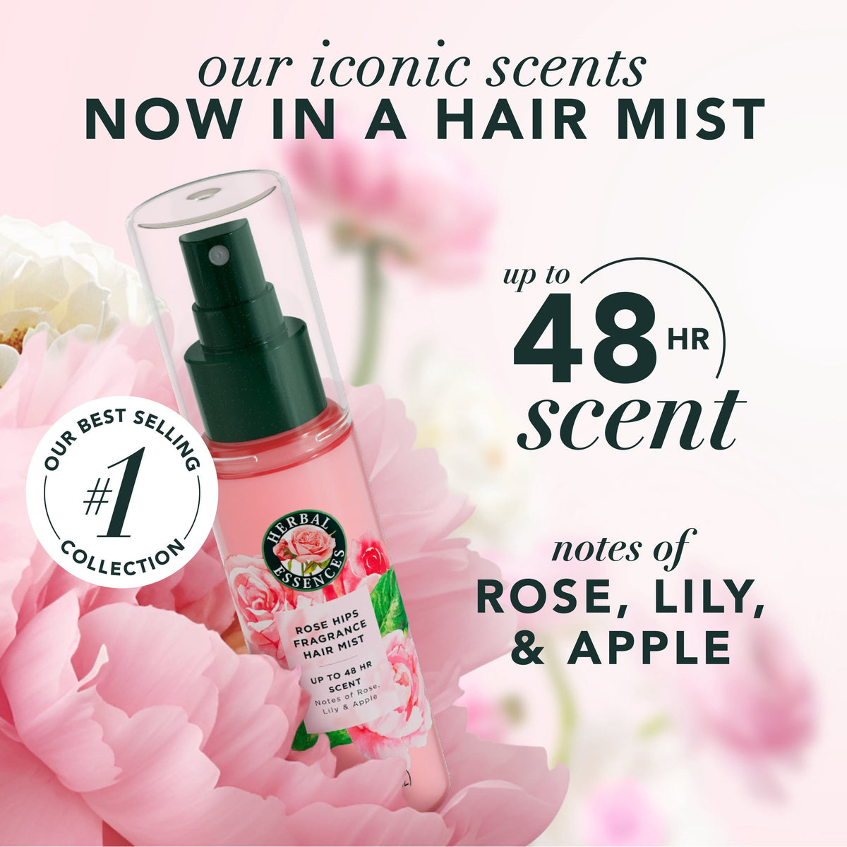 Herbal Essences Rose Perfume Fragrance Hair Mist 3.2 fl oz