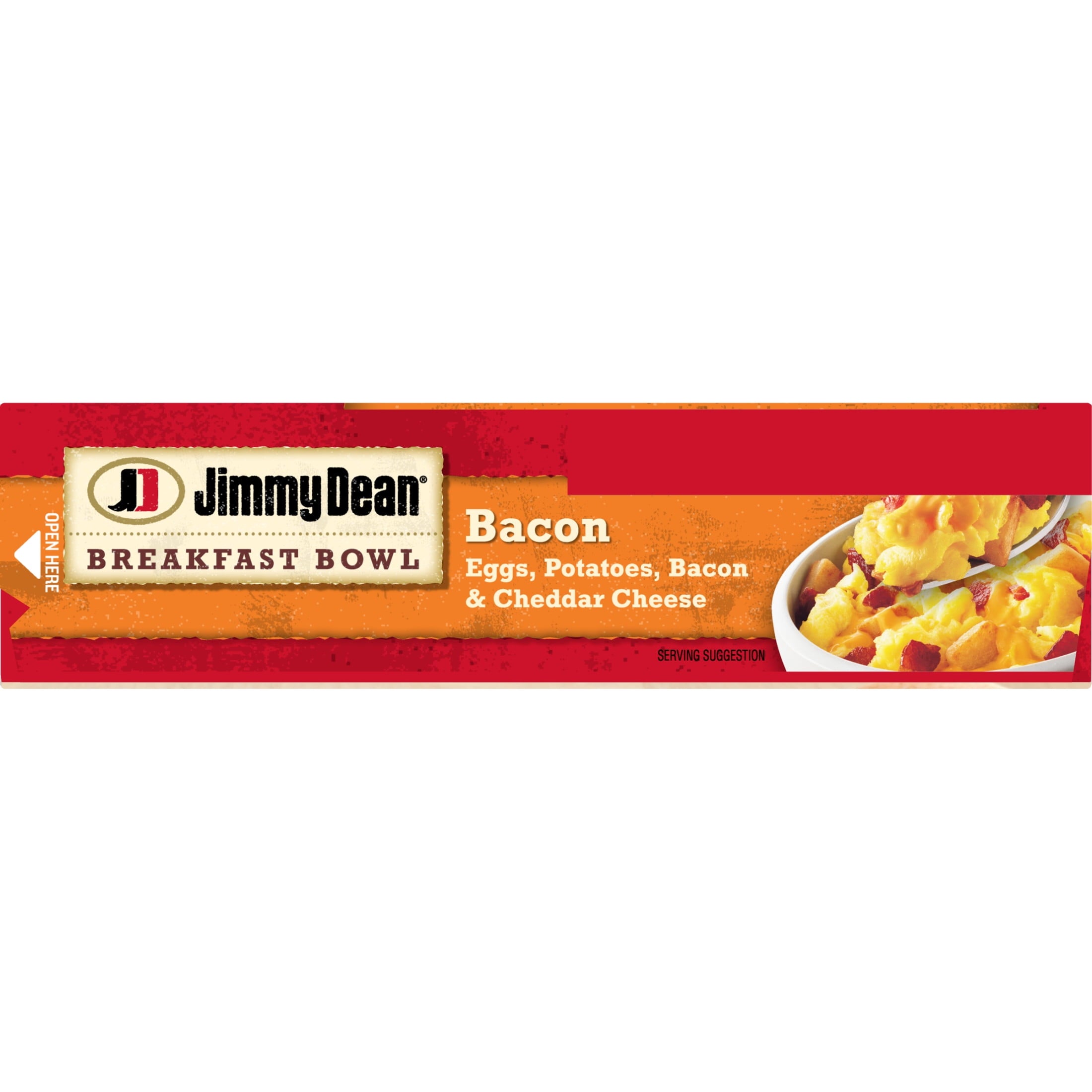 Jimmy Dean Eggs Potatoes Bacon Cheddar Breakfast Bowl Frozen 7 Oz