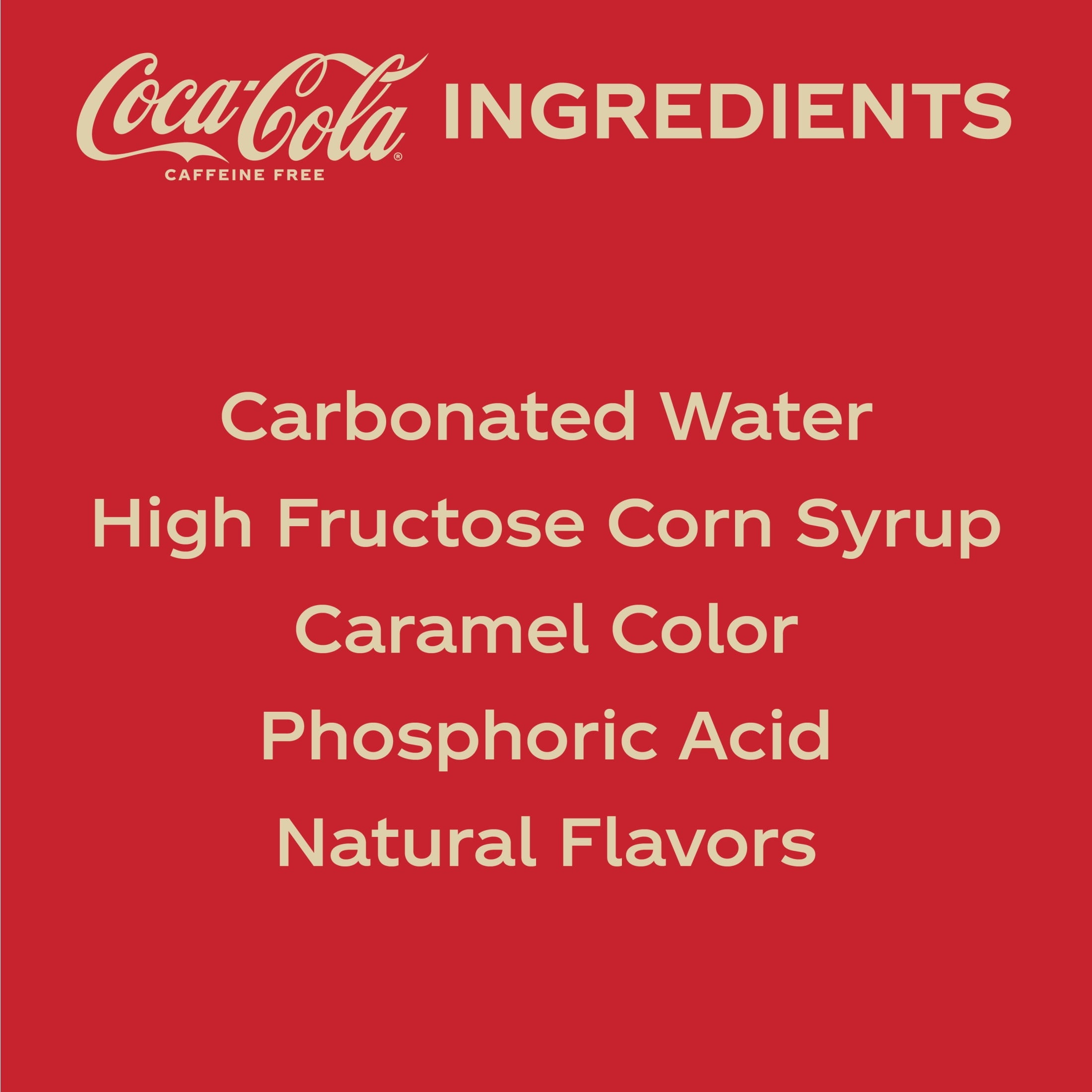 Caffeine-Free Soda Pop Fridge Pack Cans 12 Fl Oz Coca-Cola