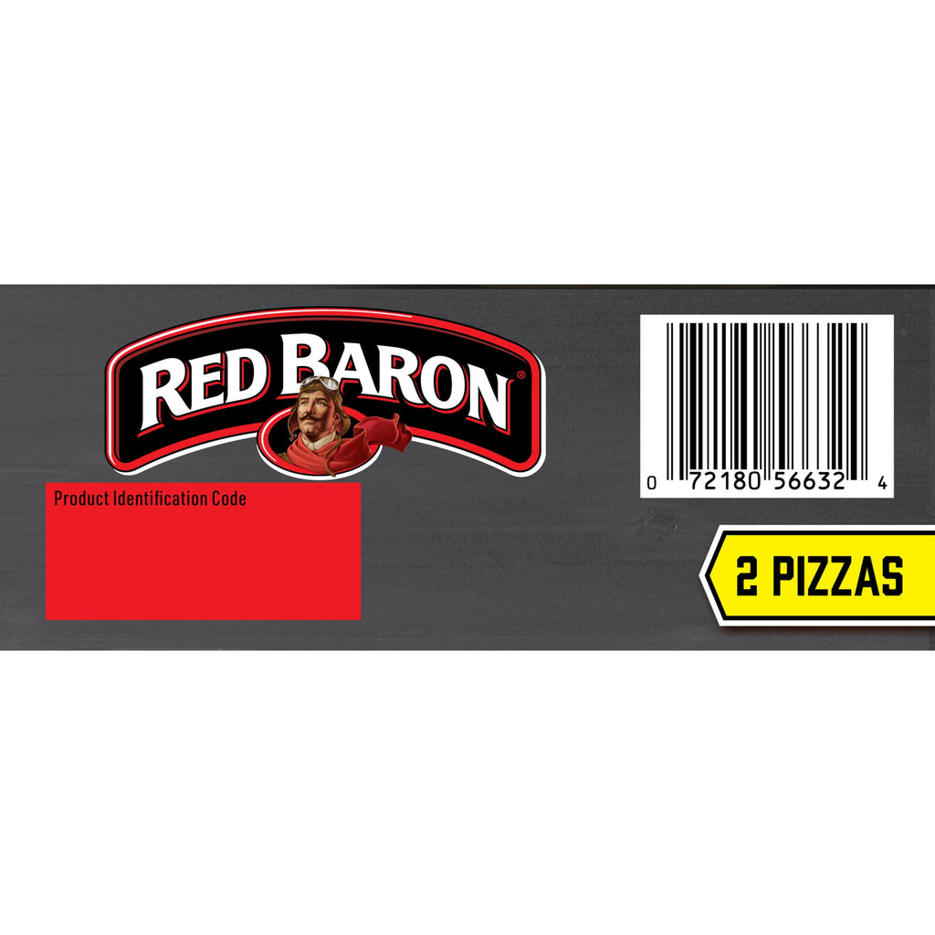 Red Baron Meat Trio Deep Dish Singles Frozen Personal Pizza 11.2 Oz 2 Pack