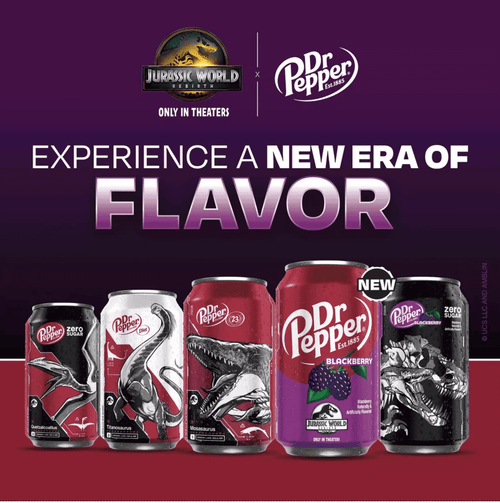 Dr Pepper Zero Sugar Strawberries and Cream Soda Pop Cans 12 Fl Oz 12 Pack