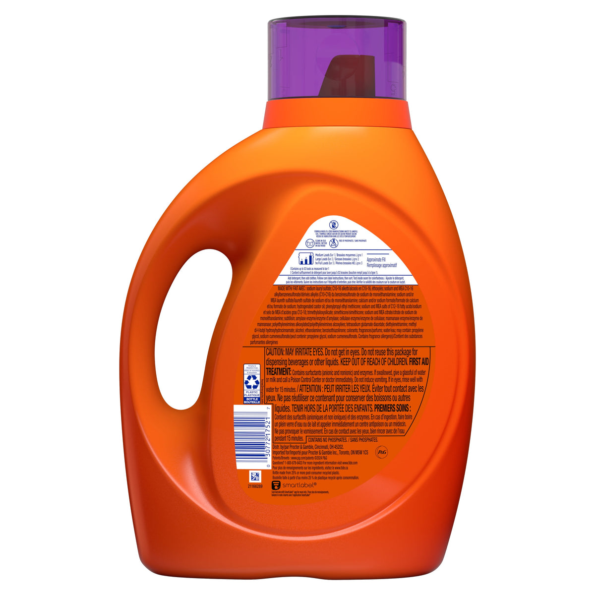 Tide Ultra Febreze Liquid Laundry Detergent Spring and Renewal Scent 73 fl oz 52 Loads