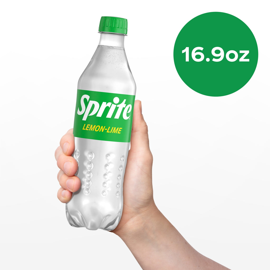 Sprite Lemon-Lime Caffeine Free Soda Pop Bottles 16.9 Fl Oz 6 Pack