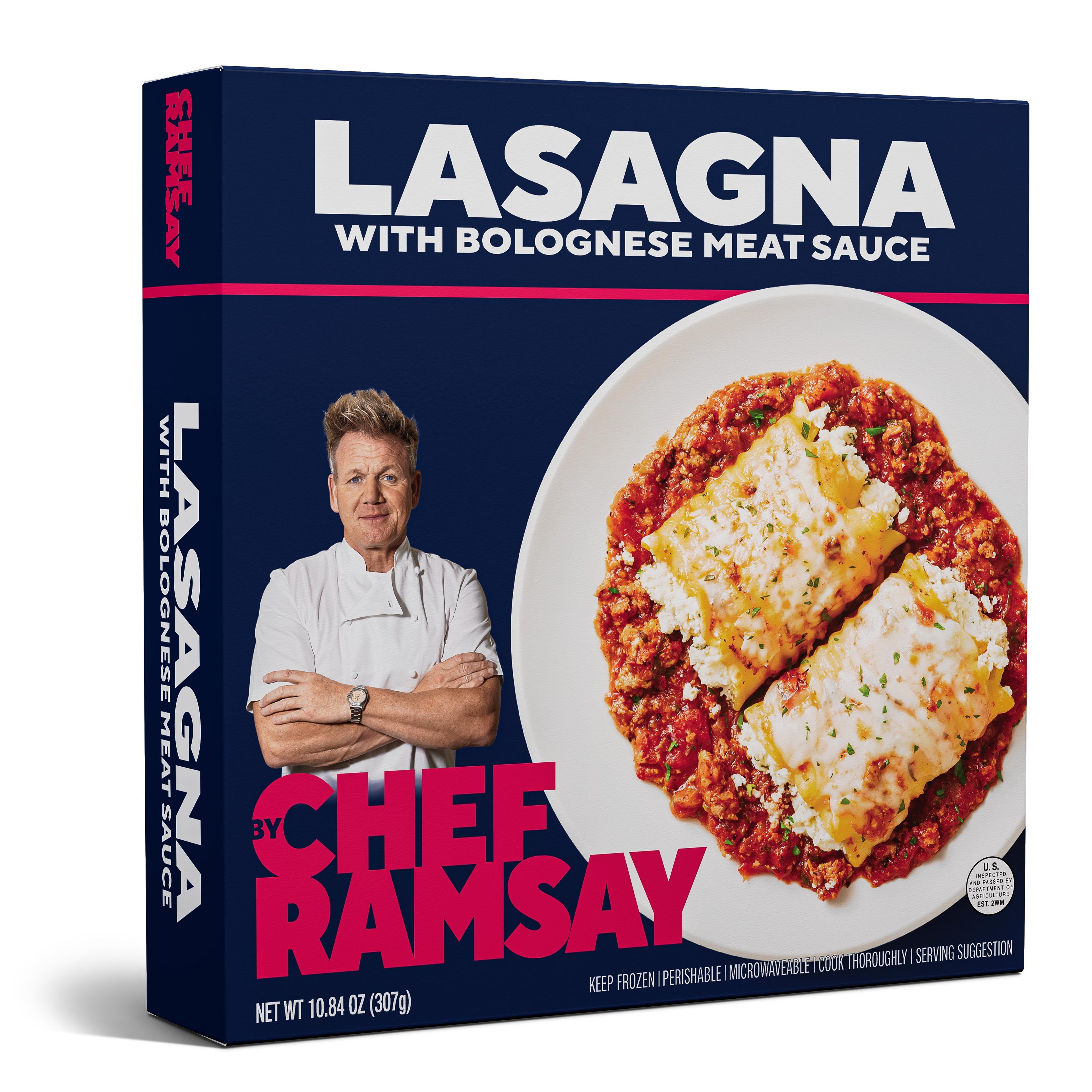 By Chef Ramsay Lasagna With Bolognese Meat Sauce Frozen Bowl 10.84 Oz