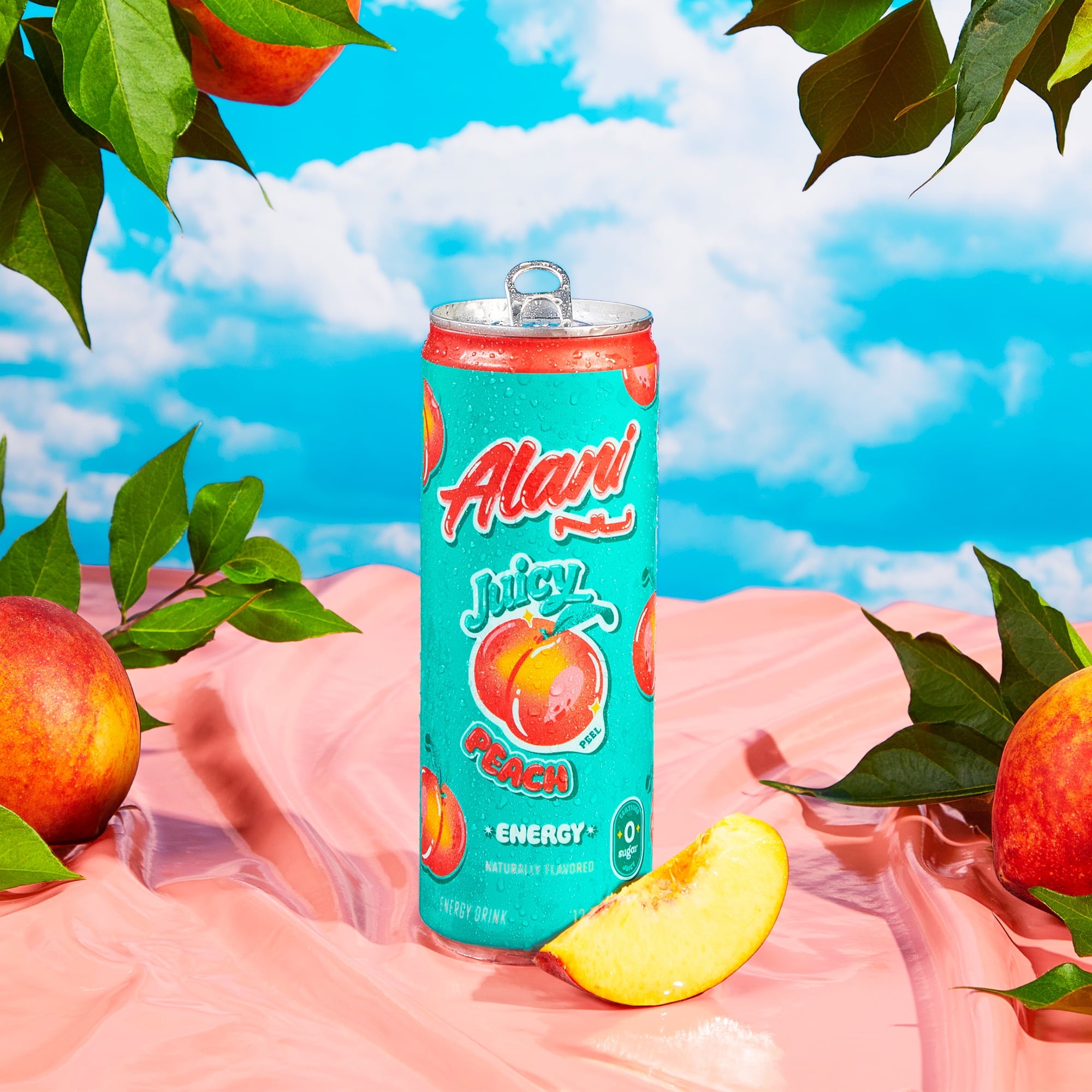 Alani Nu Juicy Peach Energy Drink 12 fl oz Single Can