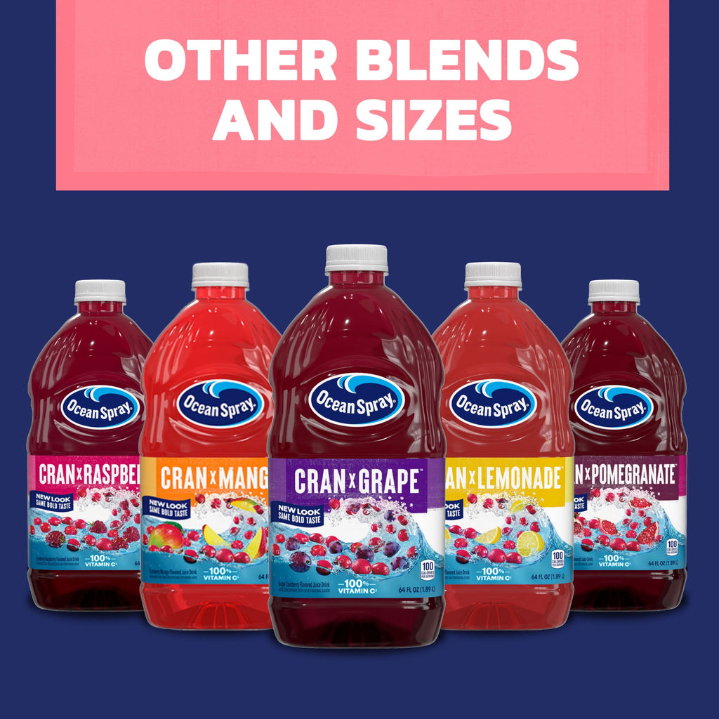 Ocean Spray White Cranberry Juice Drink 64 fl oz Bottle