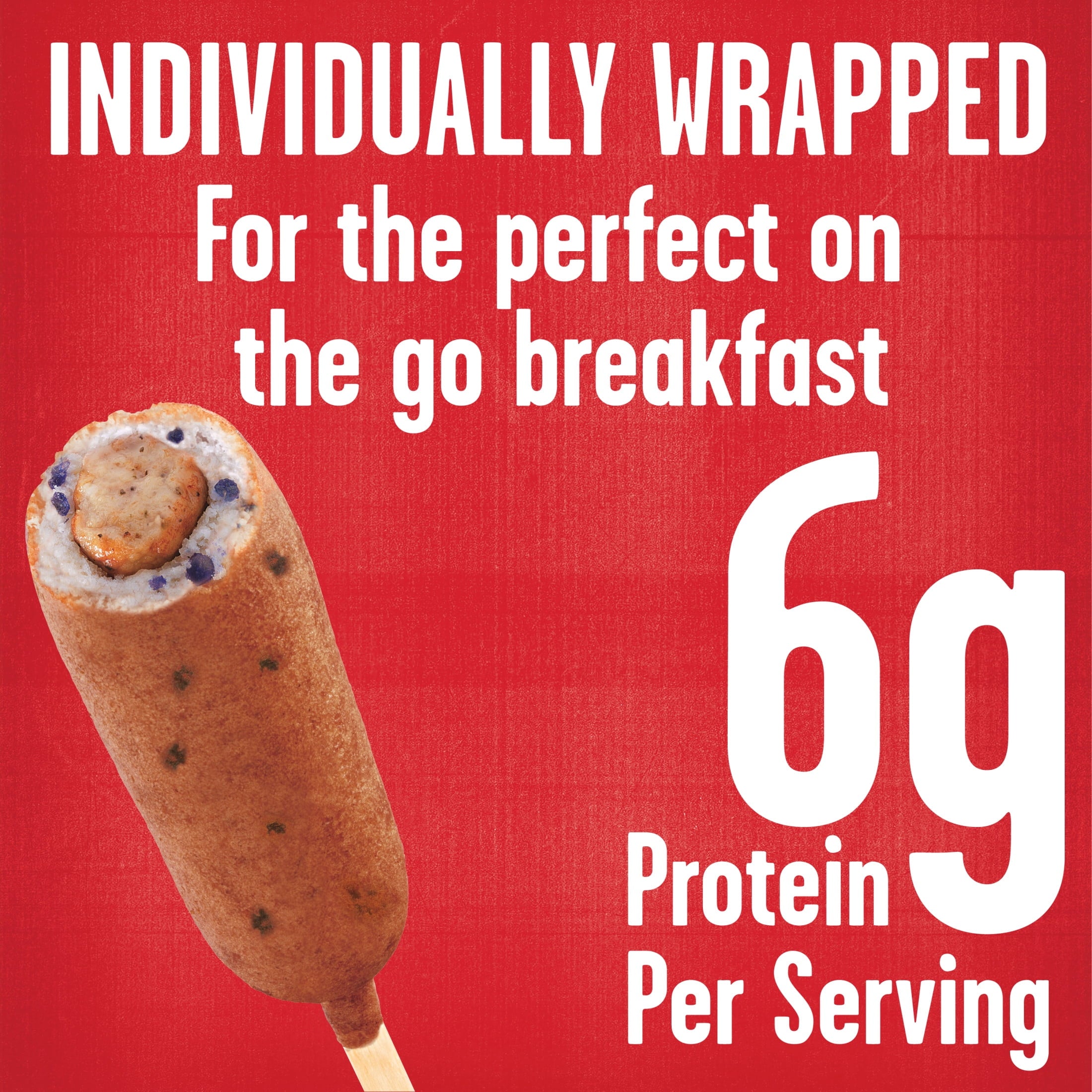 Jimmy Dean Blueberry Pancakes & Sausage On A Stick Frozen 30 Oz 12 Count